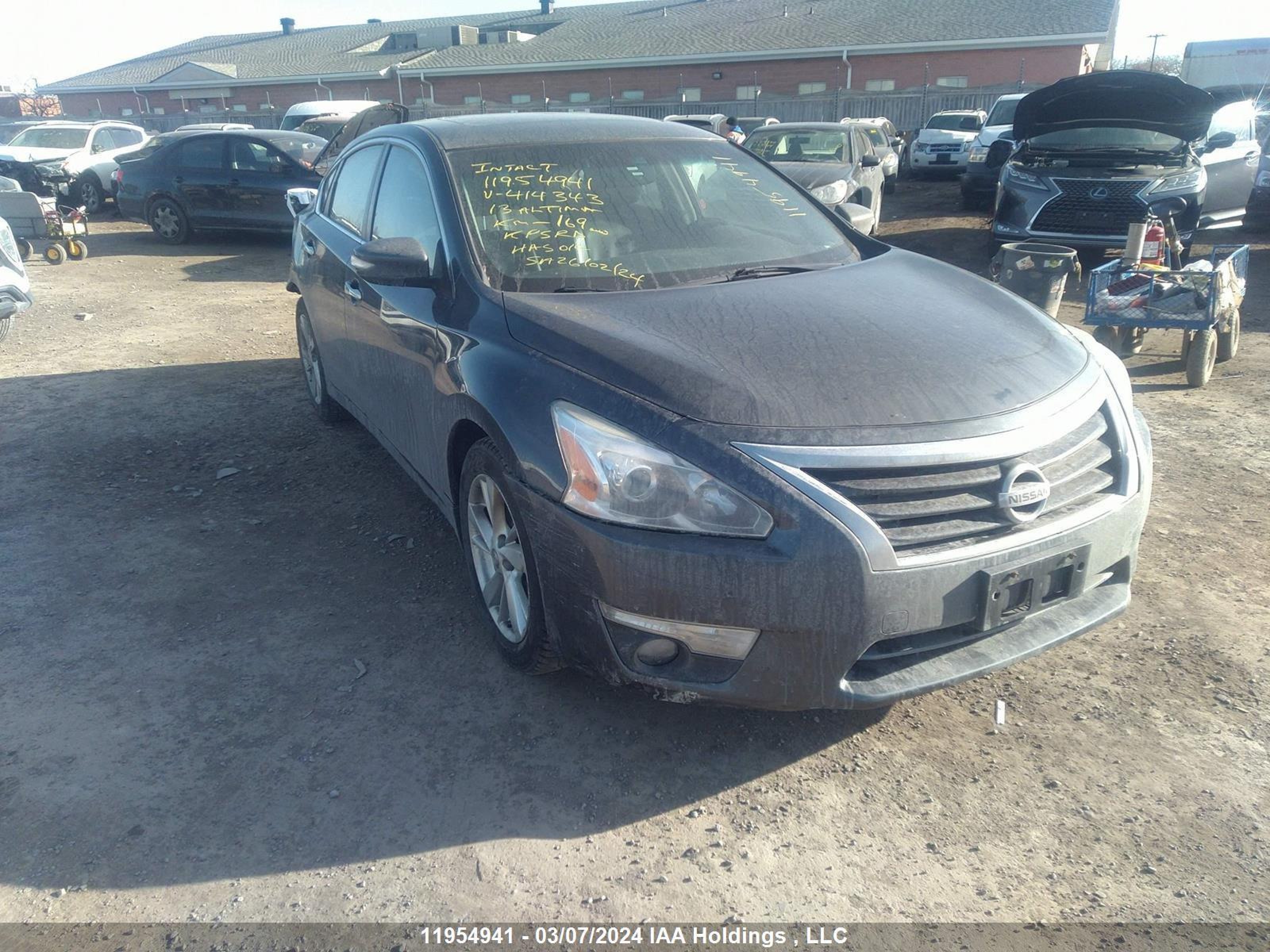 nissan altima 2013 1n4al3ap6dn414343