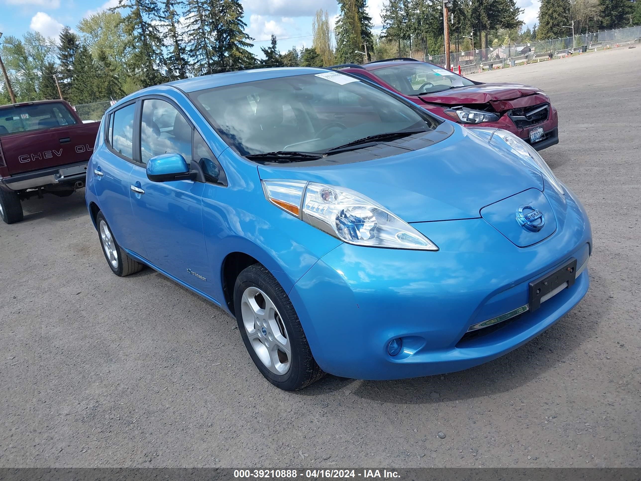 nissan leaf 2013 1n4az0cp1dc422825