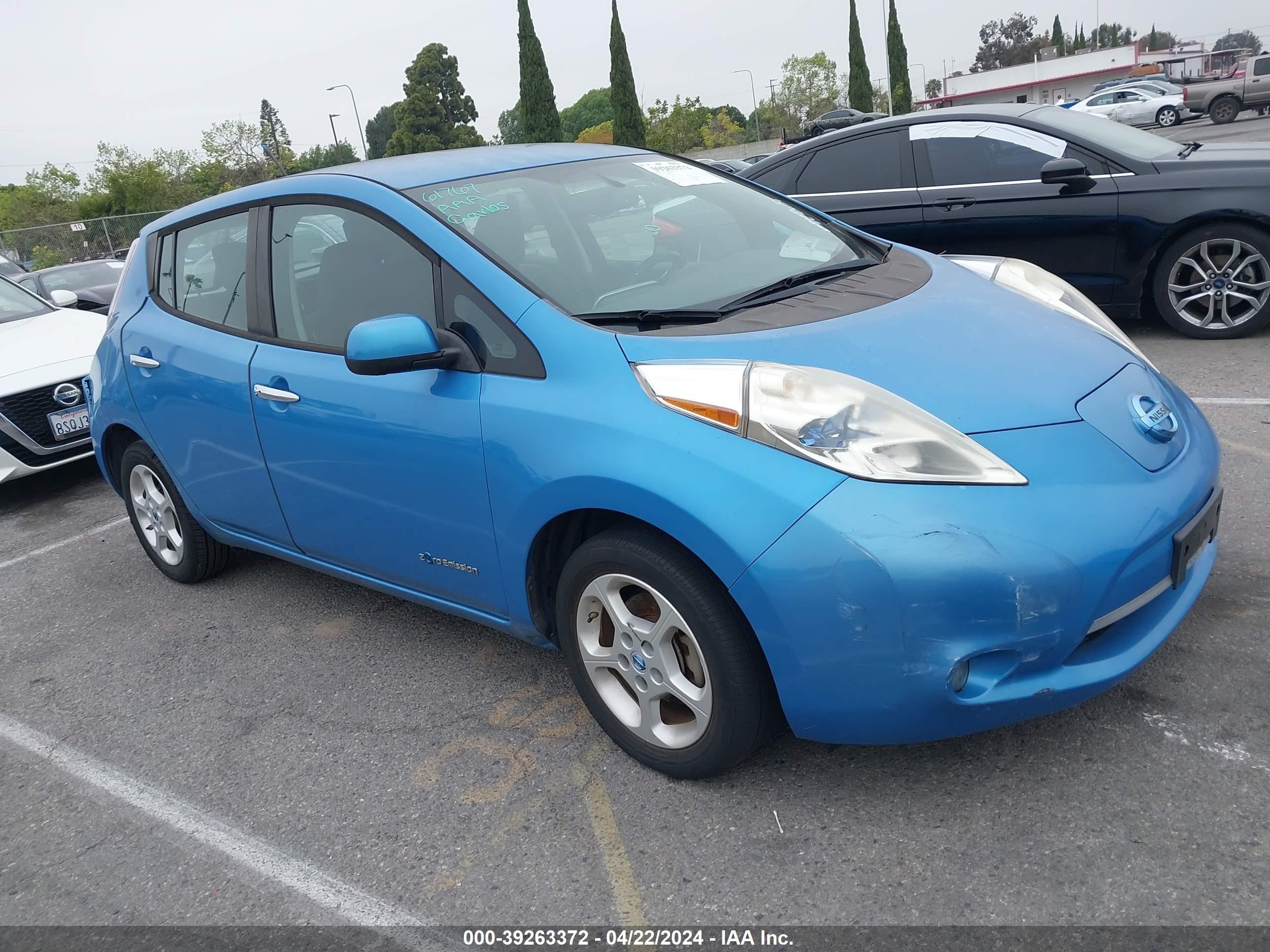 nissan leaf 2013 1n4az0cp4dc409289