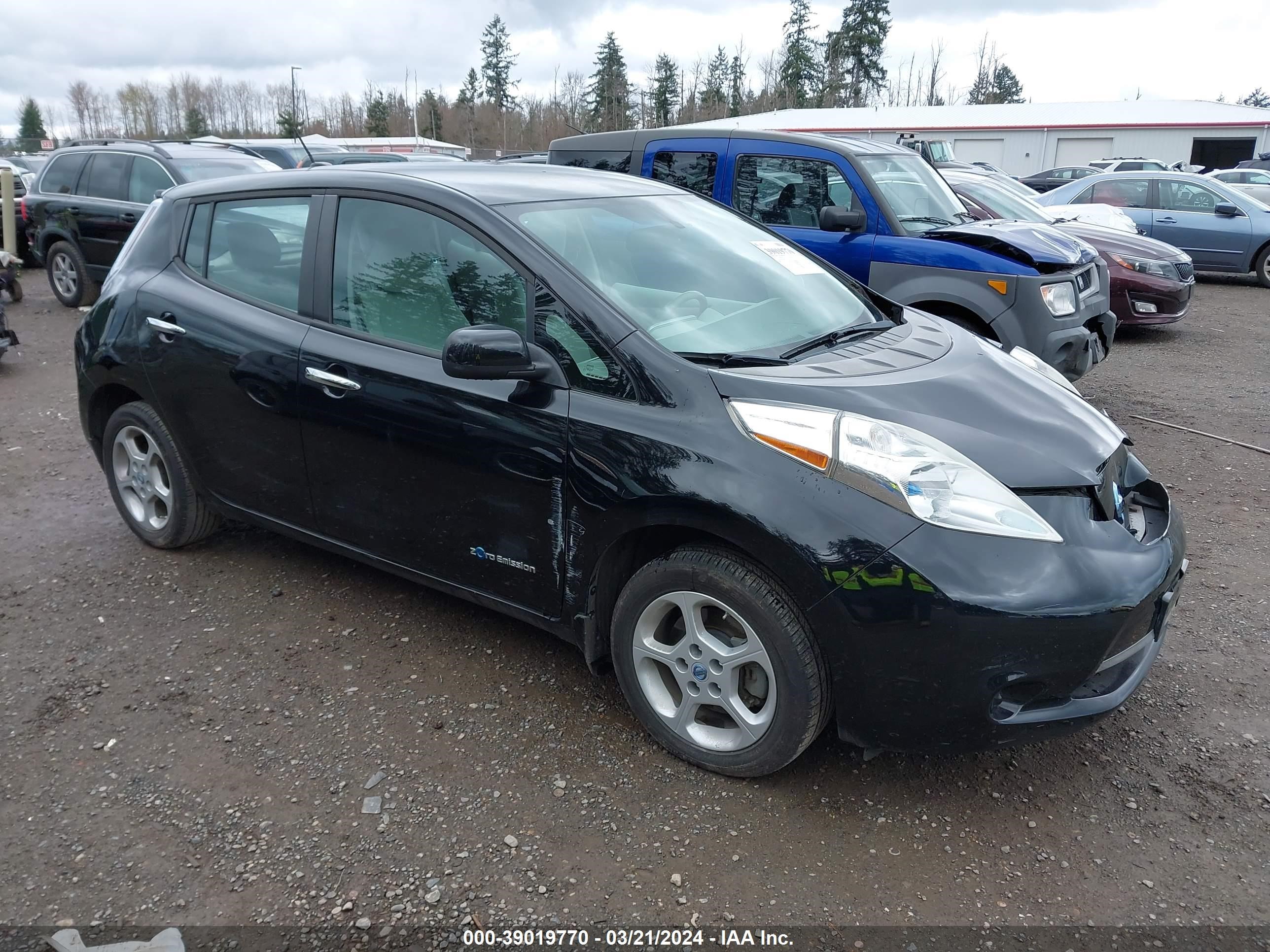 nissan leaf 2014 1n4az0cp5ec340078