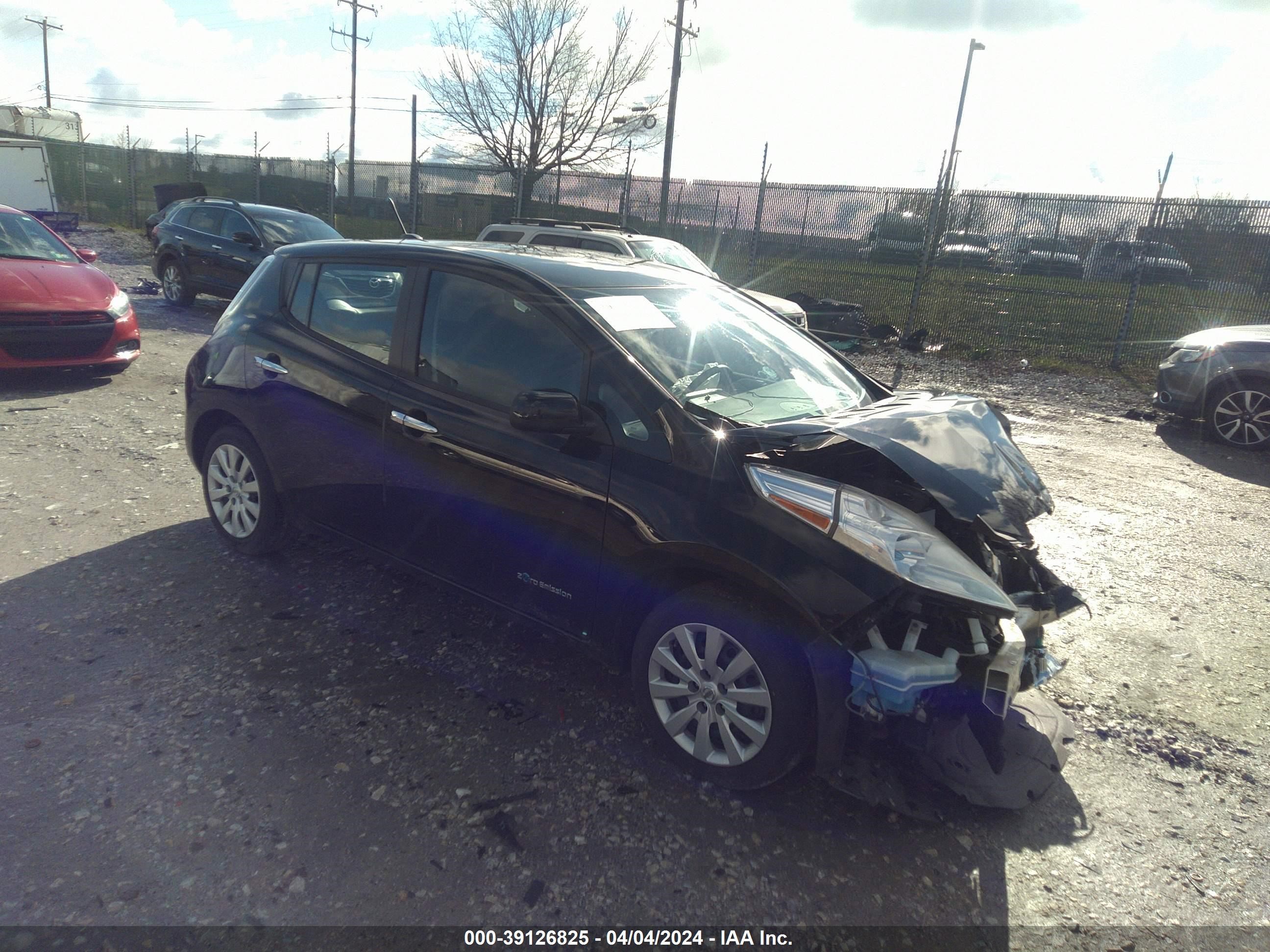 nissan leaf 2013 1n4az0cp9dc410051