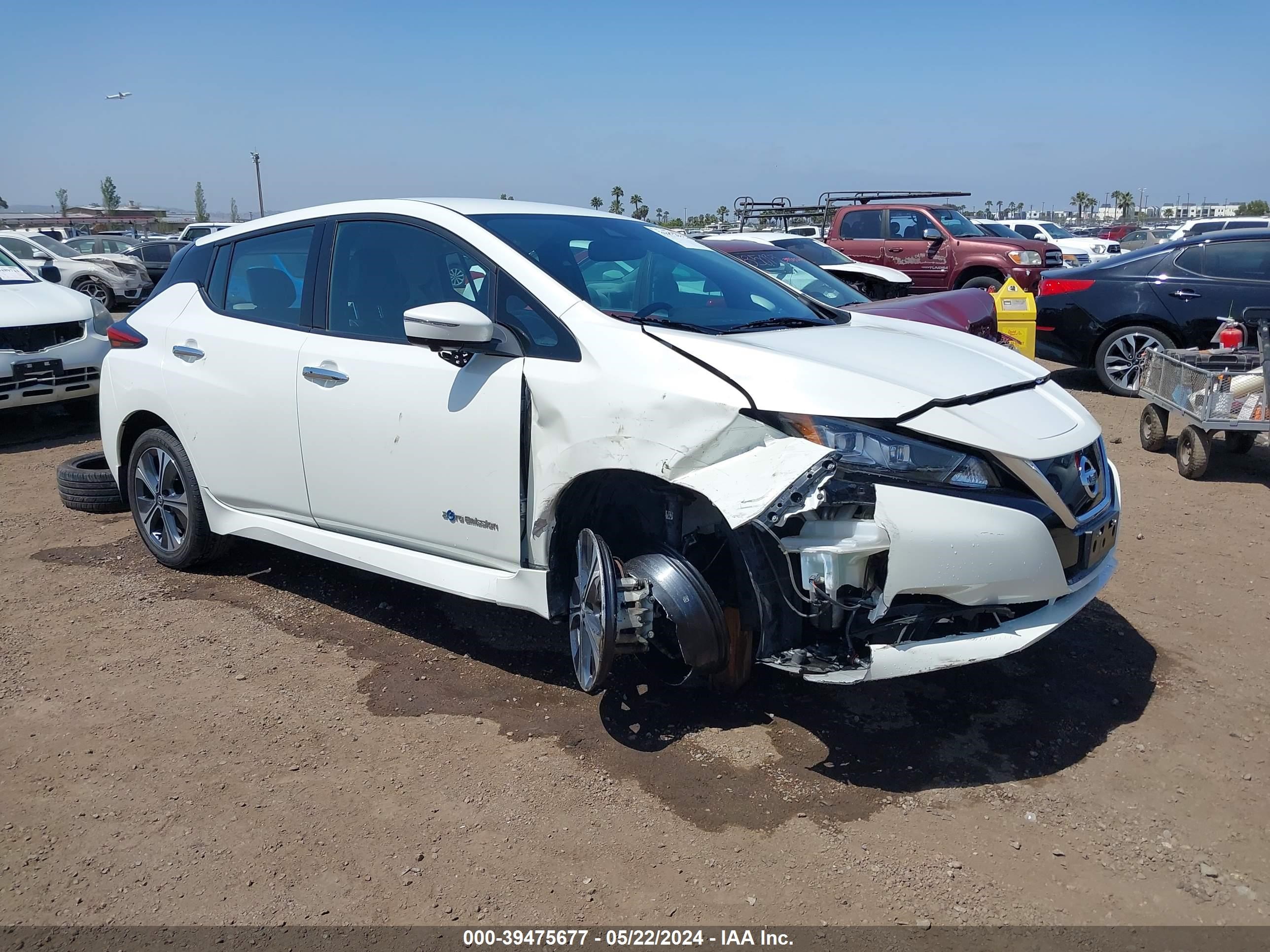 nissan leaf 2018 1n4az1cp0jc309403