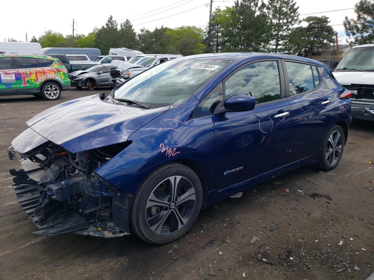 nissan leaf 2018 1n4az1cp0jc314651