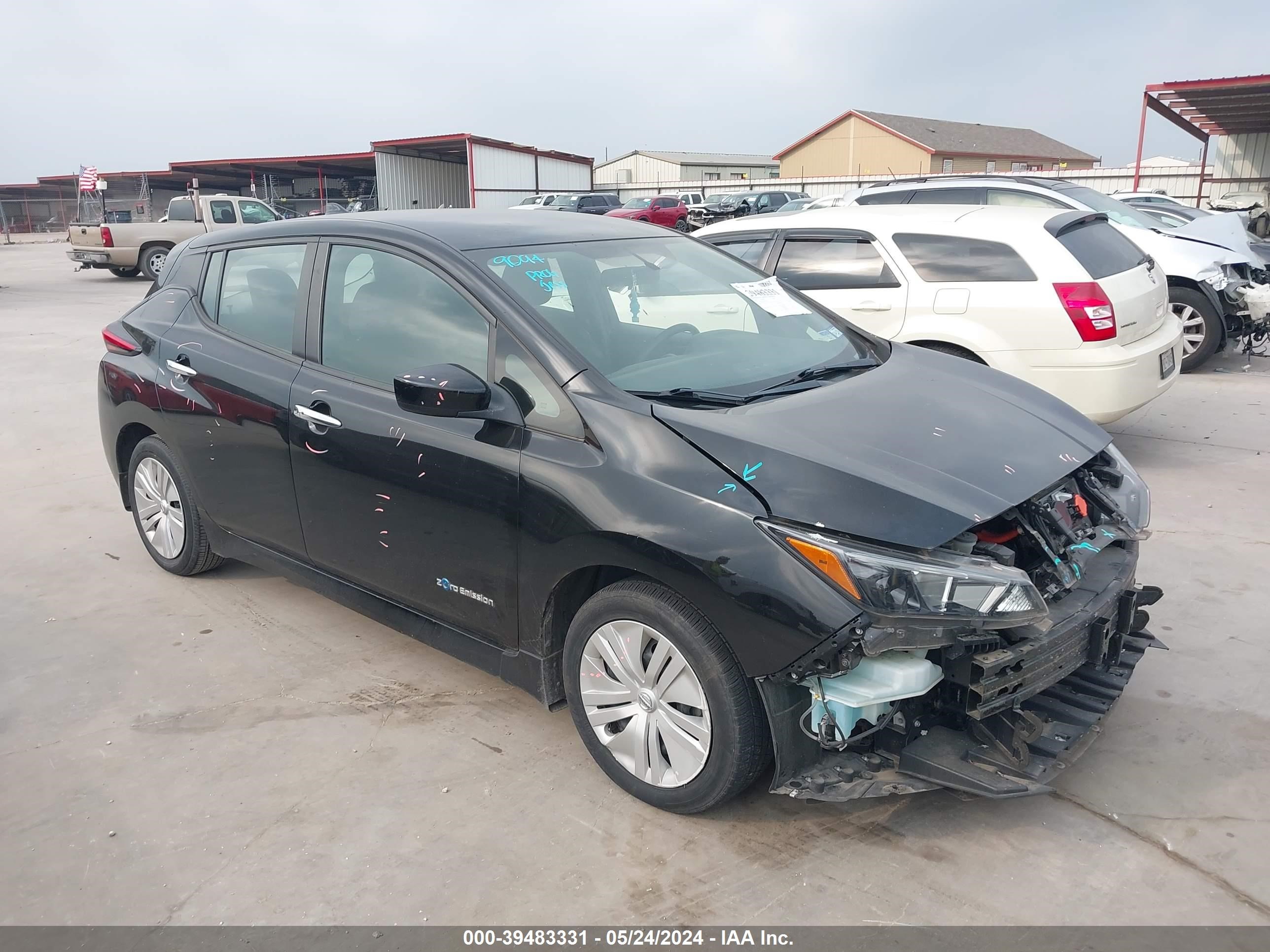 nissan leaf 2018 1n4az1cp3jc303322