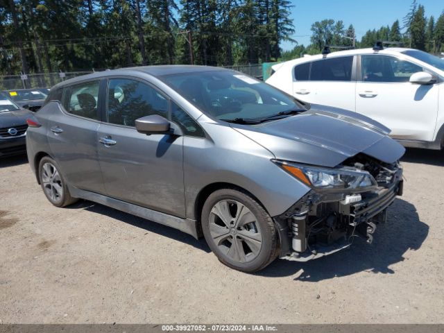 nissan leaf 2021 1n4az1cv1mc550714