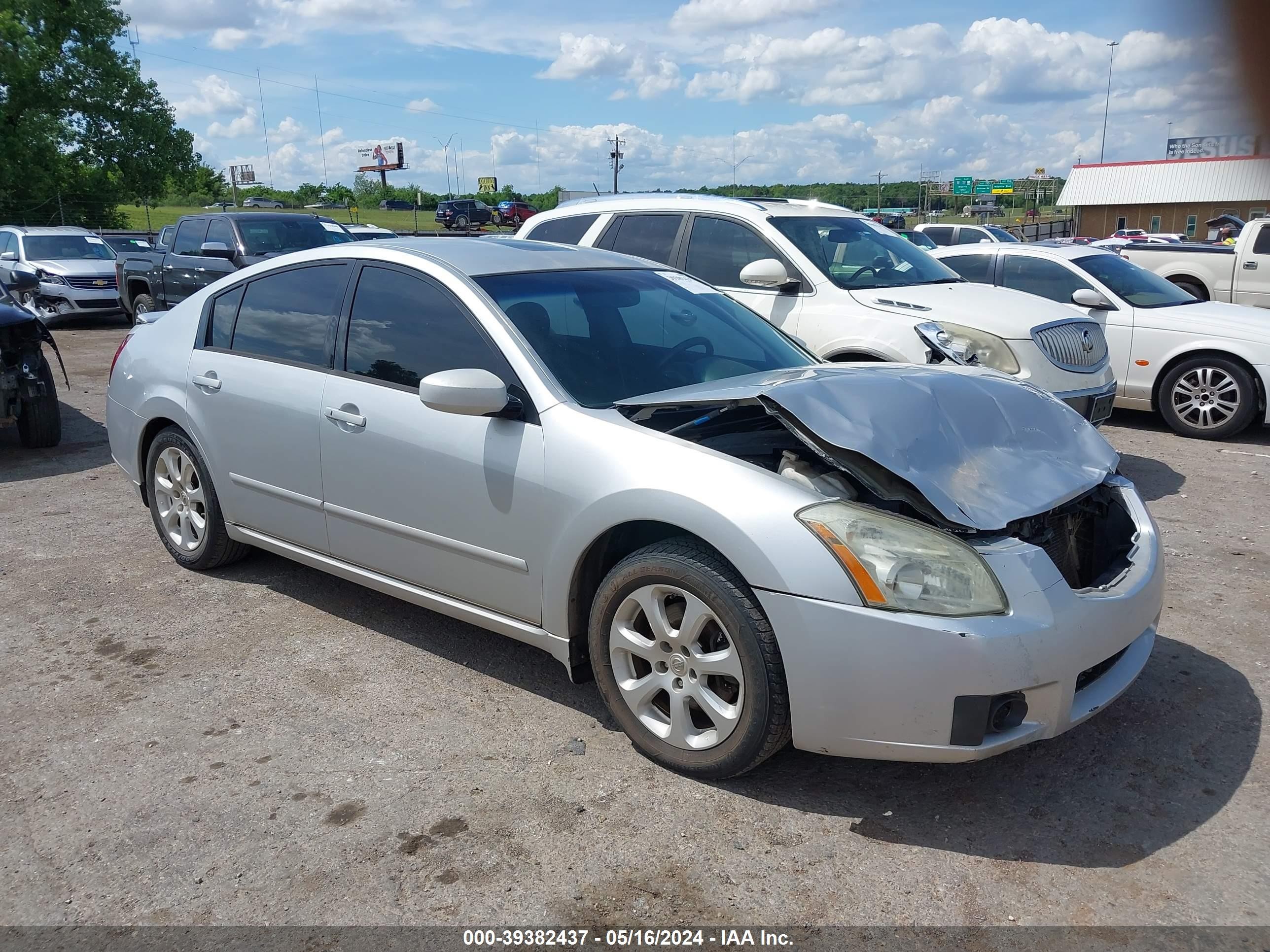 nissan maxima 2007 1n4ba41e77c827371