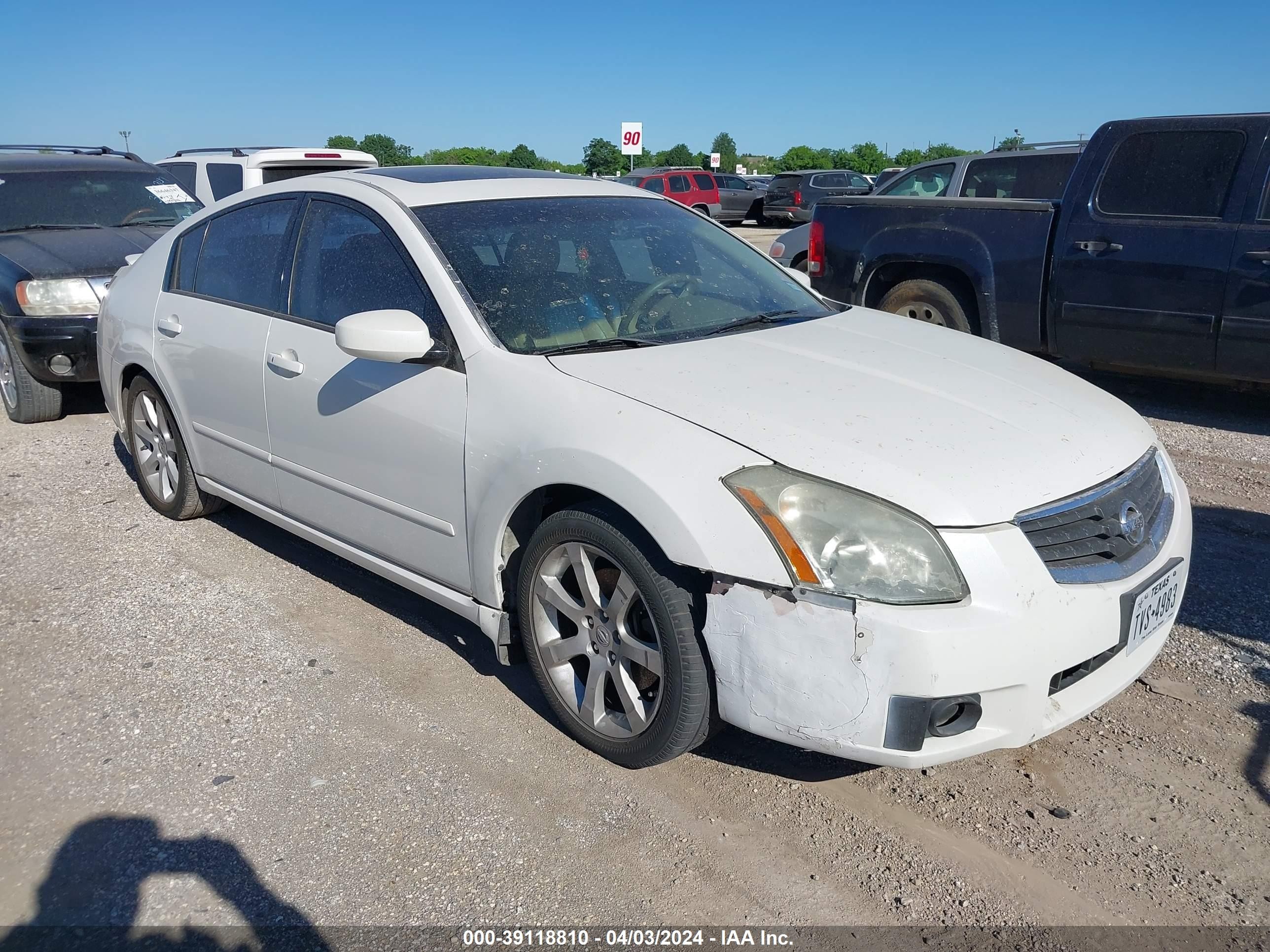 nissan maxima 2007 1n4ba41e87c817383