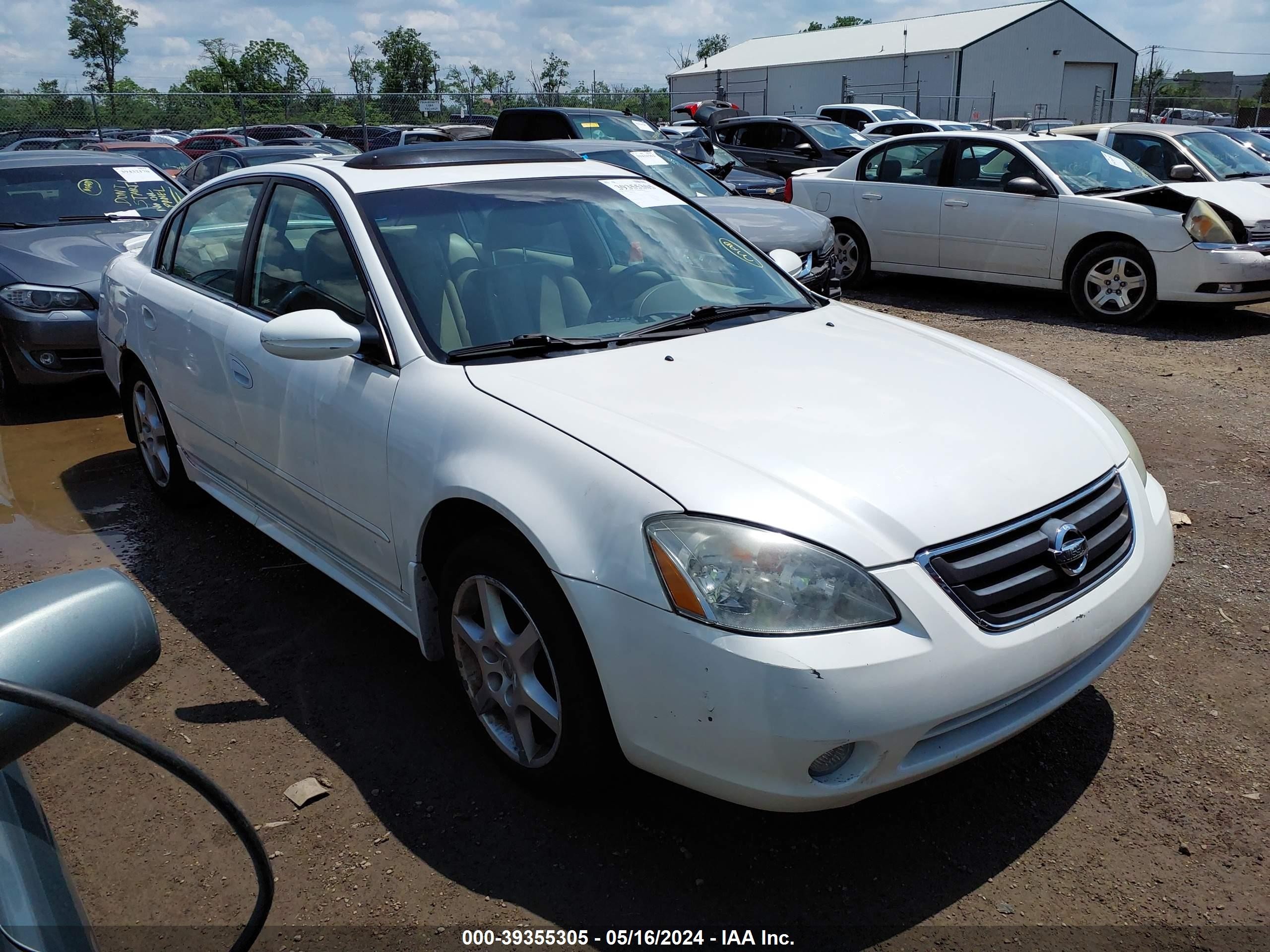 nissan altima 2003 1n4bl11d23c321179