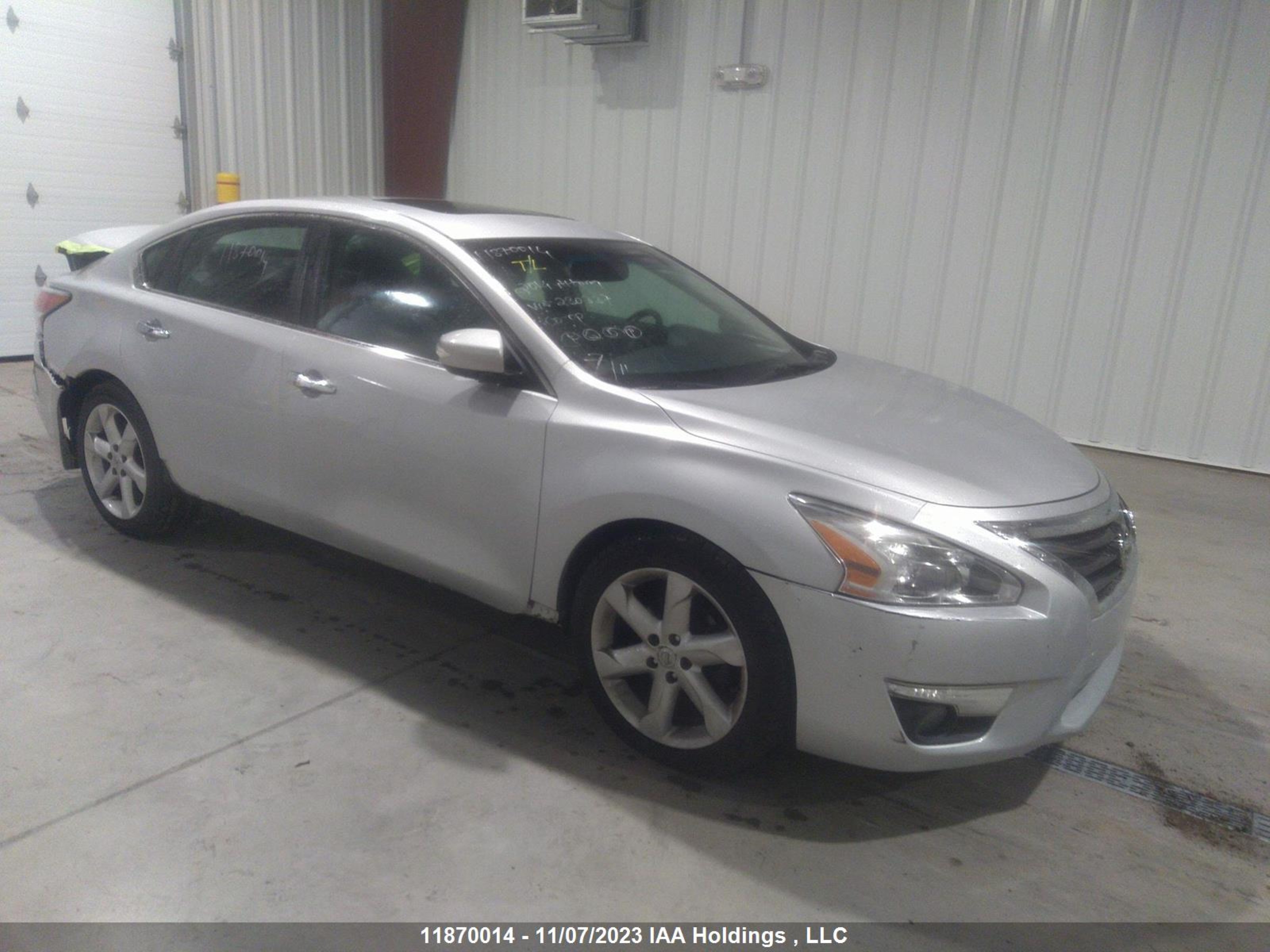 nissan altima 2014 1n4bl3ap3en230337