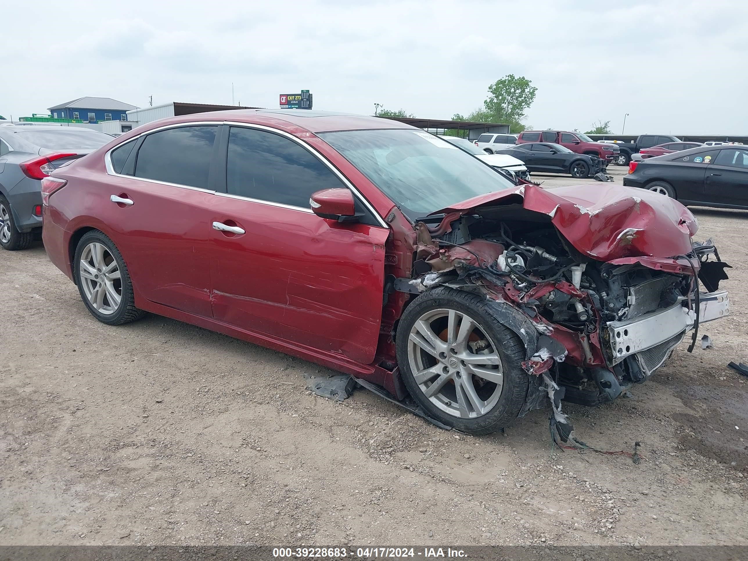 nissan altima 2015 1n4bl3ap3fc256076