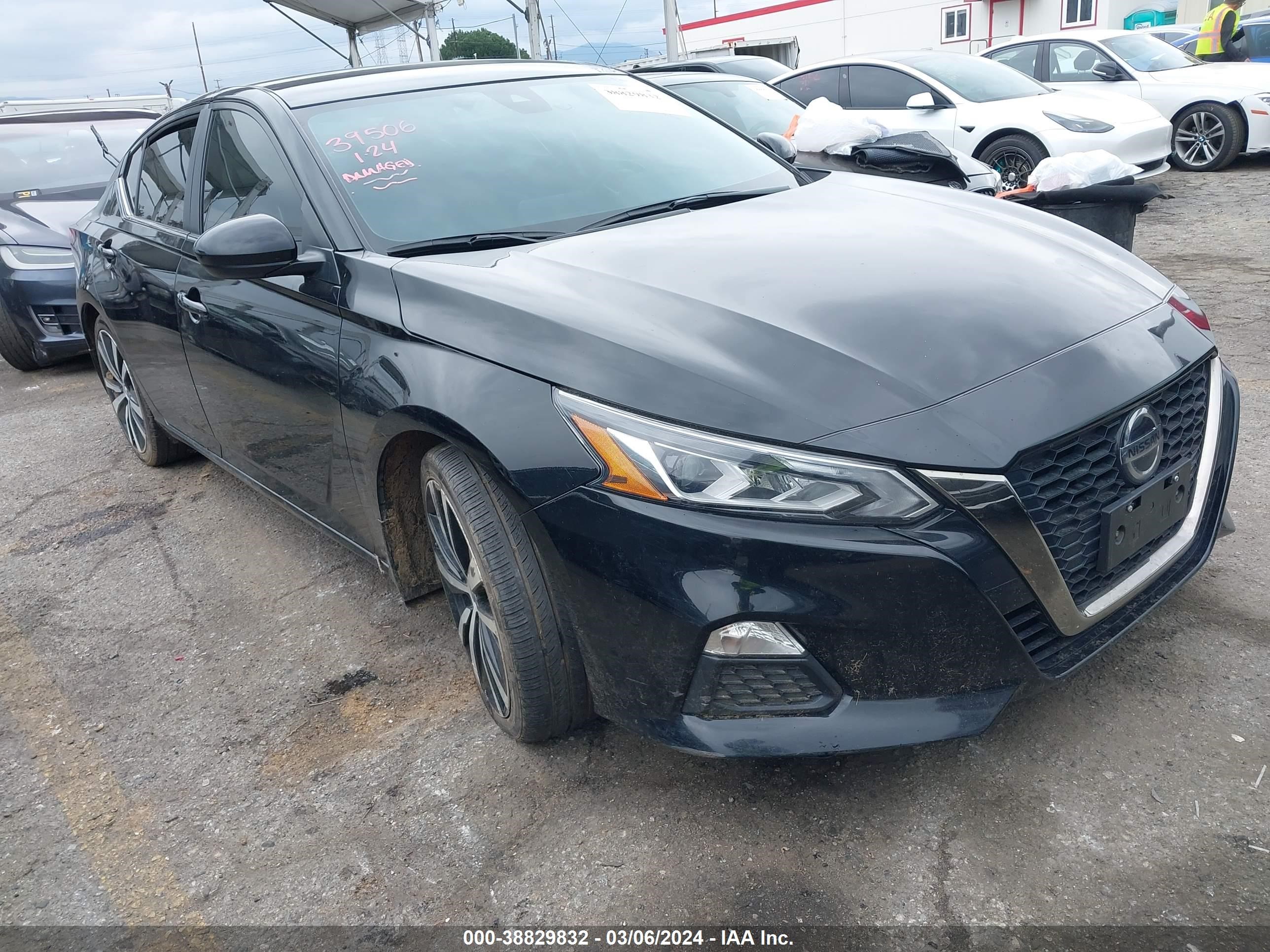 nissan altima 2022 1n4bl4cv0nn320899