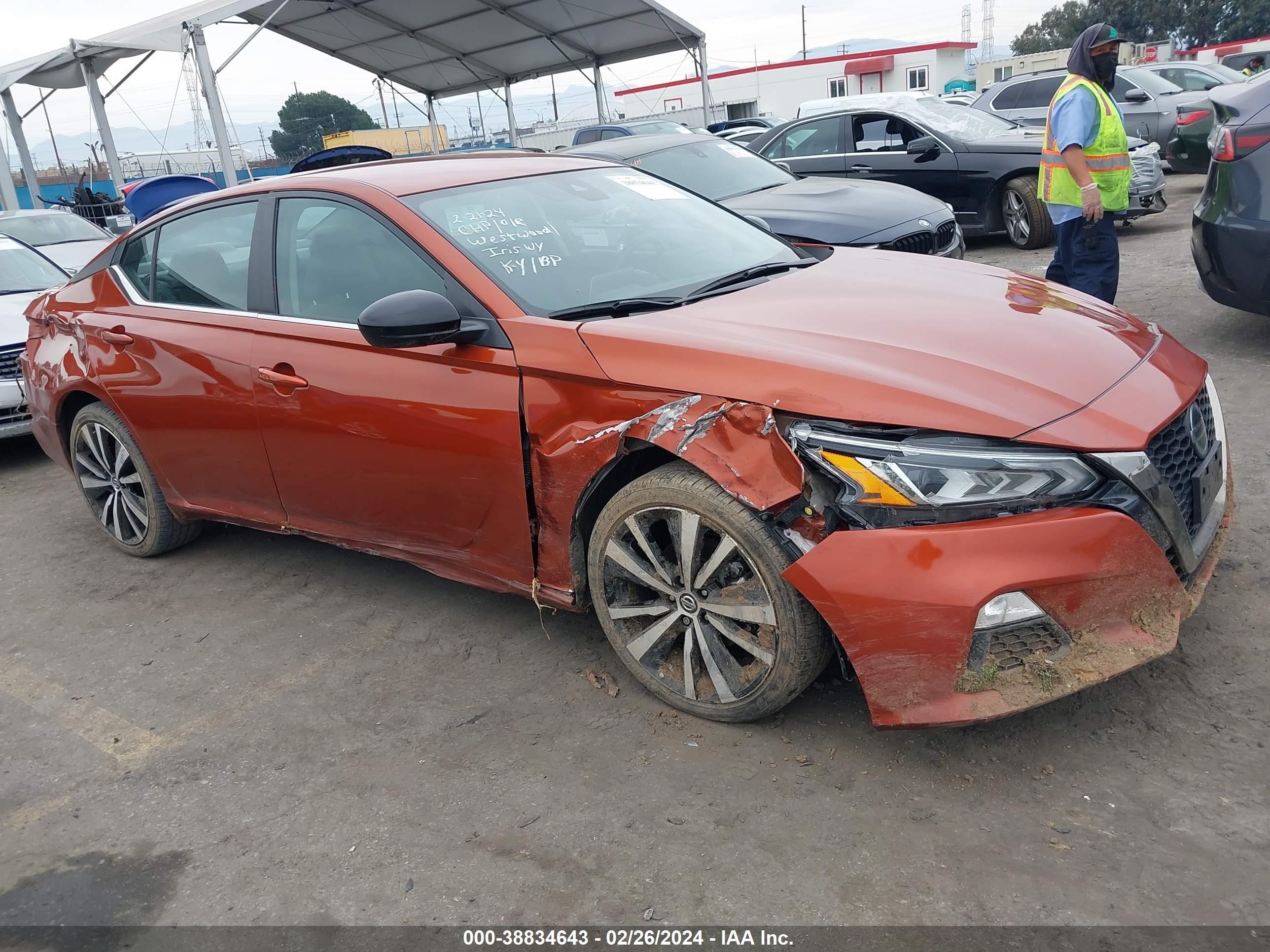 nissan altima 2021 1n4bl4cv2mn412708