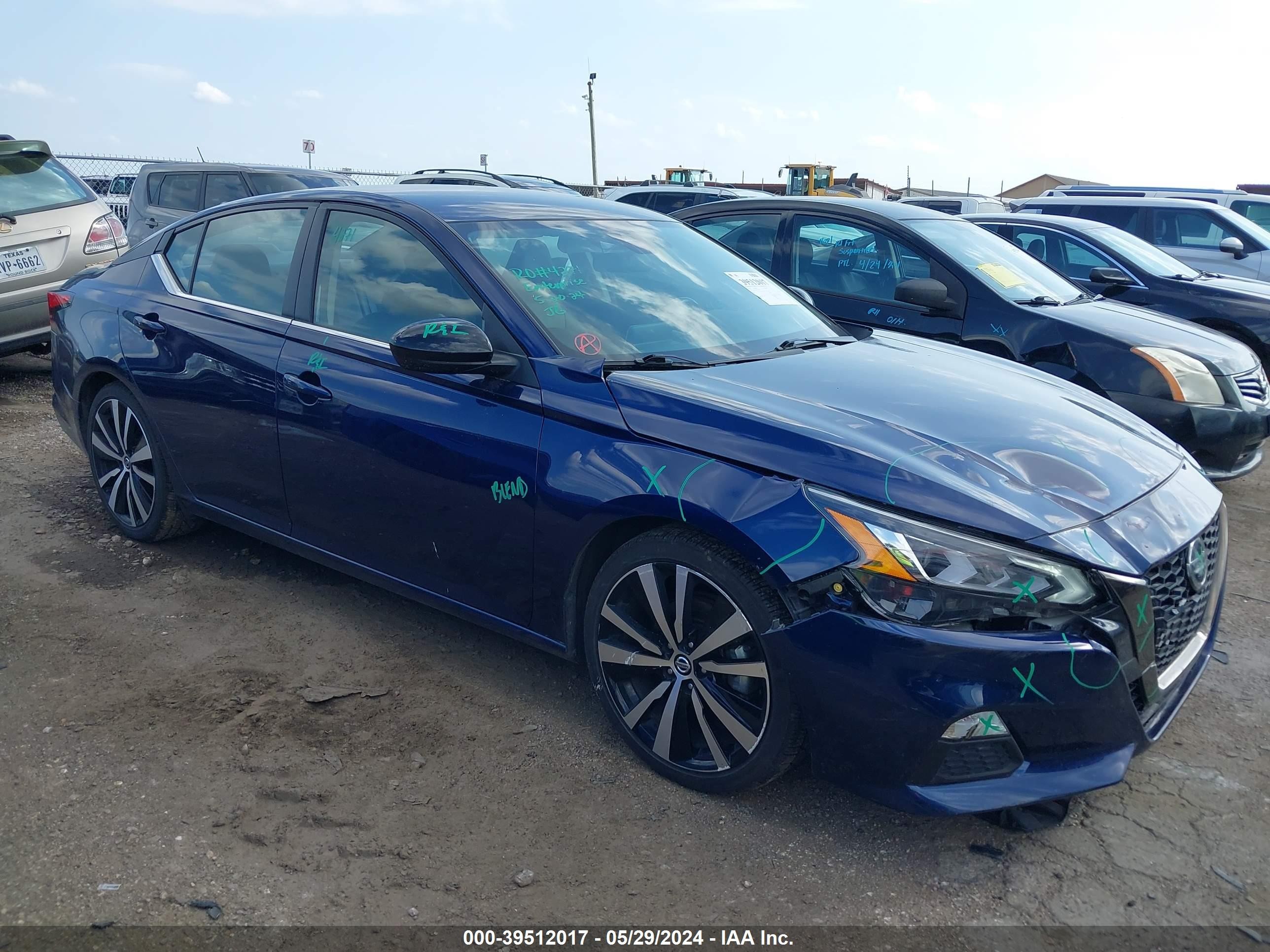 nissan altima 2022 1n4bl4cv3nn345909