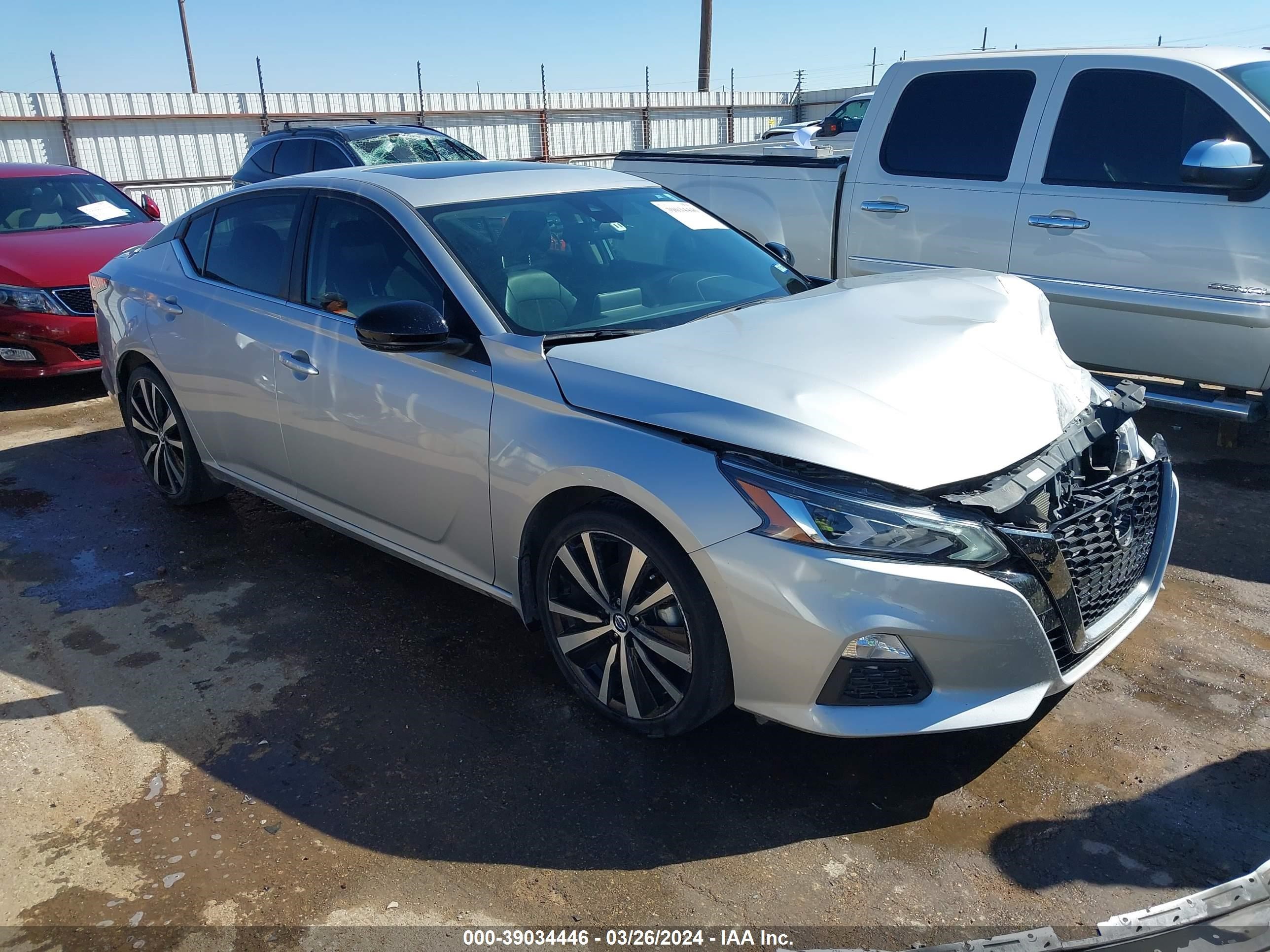 nissan altima 2021 1n4bl4cv4mn337350