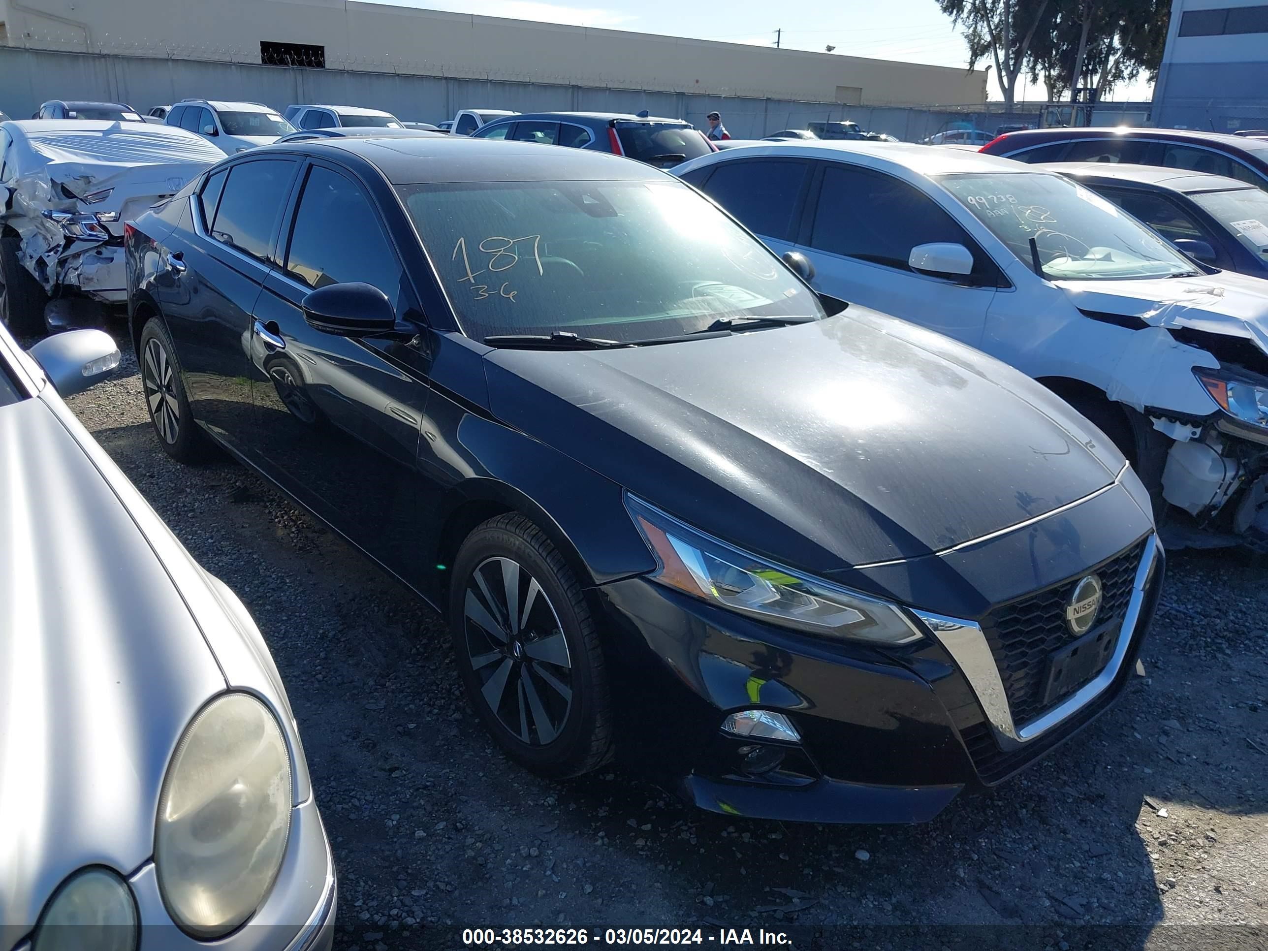 nissan altima 2019 1n4bl4evxkc207112