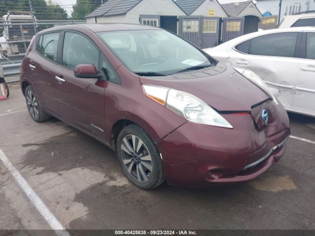 nissan leaf 2016 1n4bz0cp1gc302239