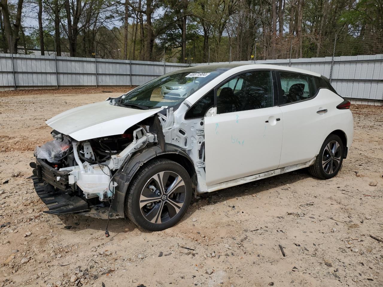 nissan leaf 2022 1n4bz1cv8nc562607