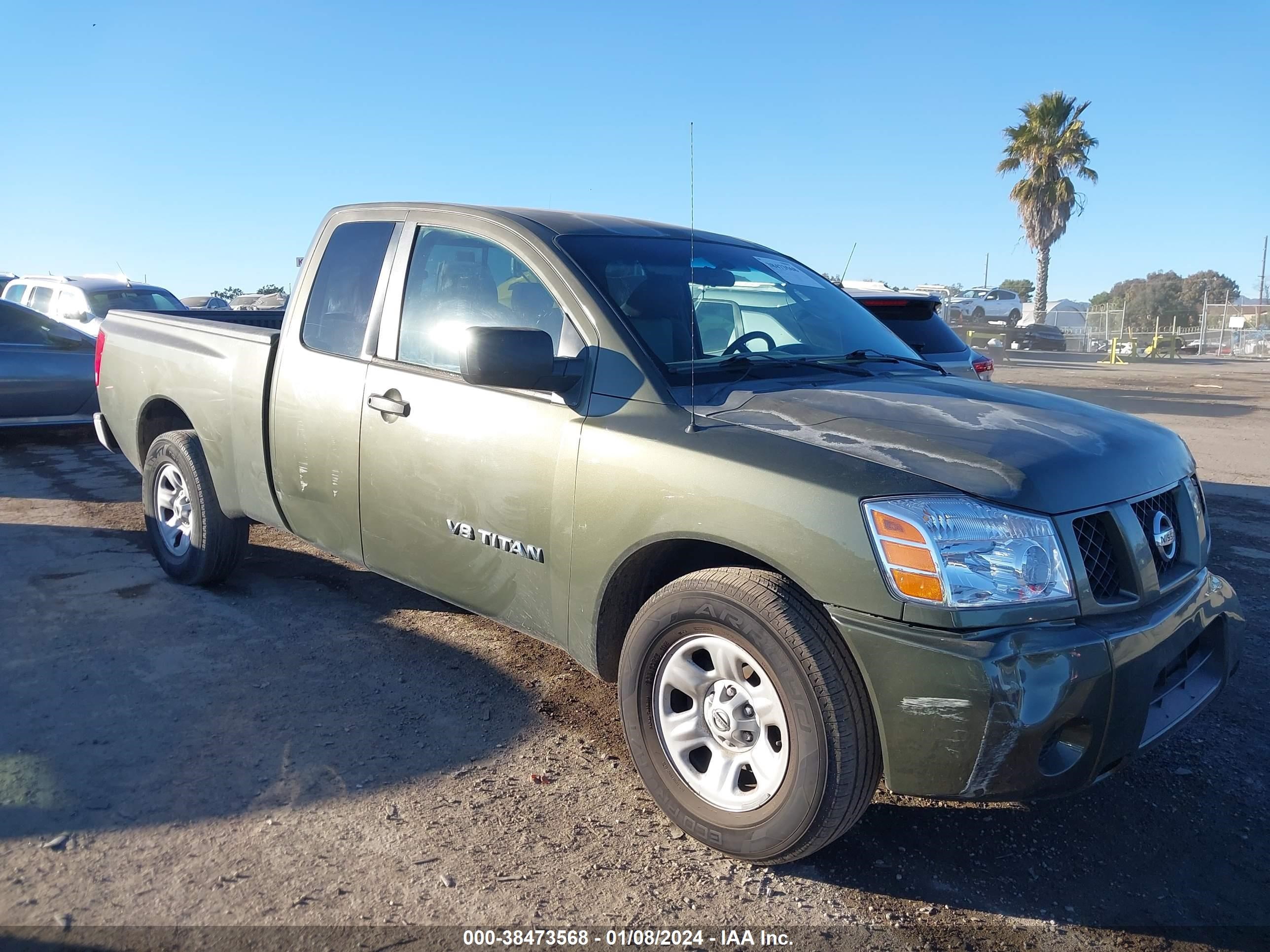 nissan titan 2005 1n6aa06a15n559470