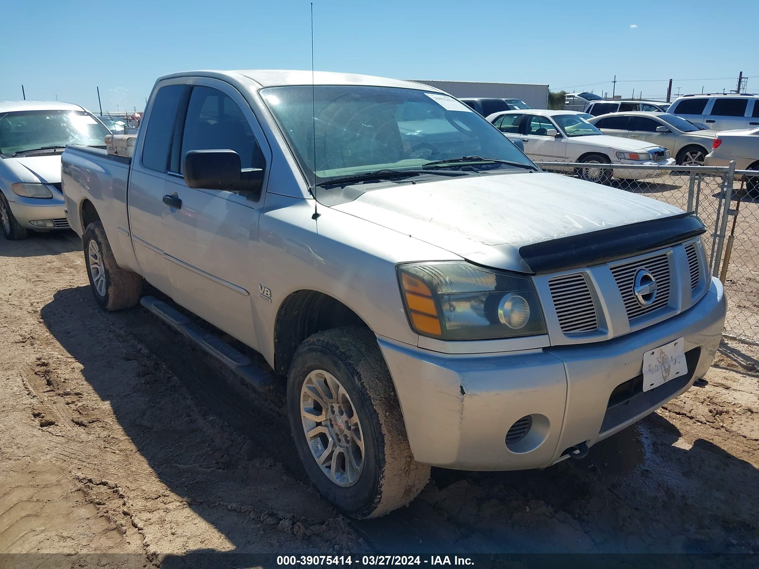 nissan titan 2004 1n6aa06b94n519340