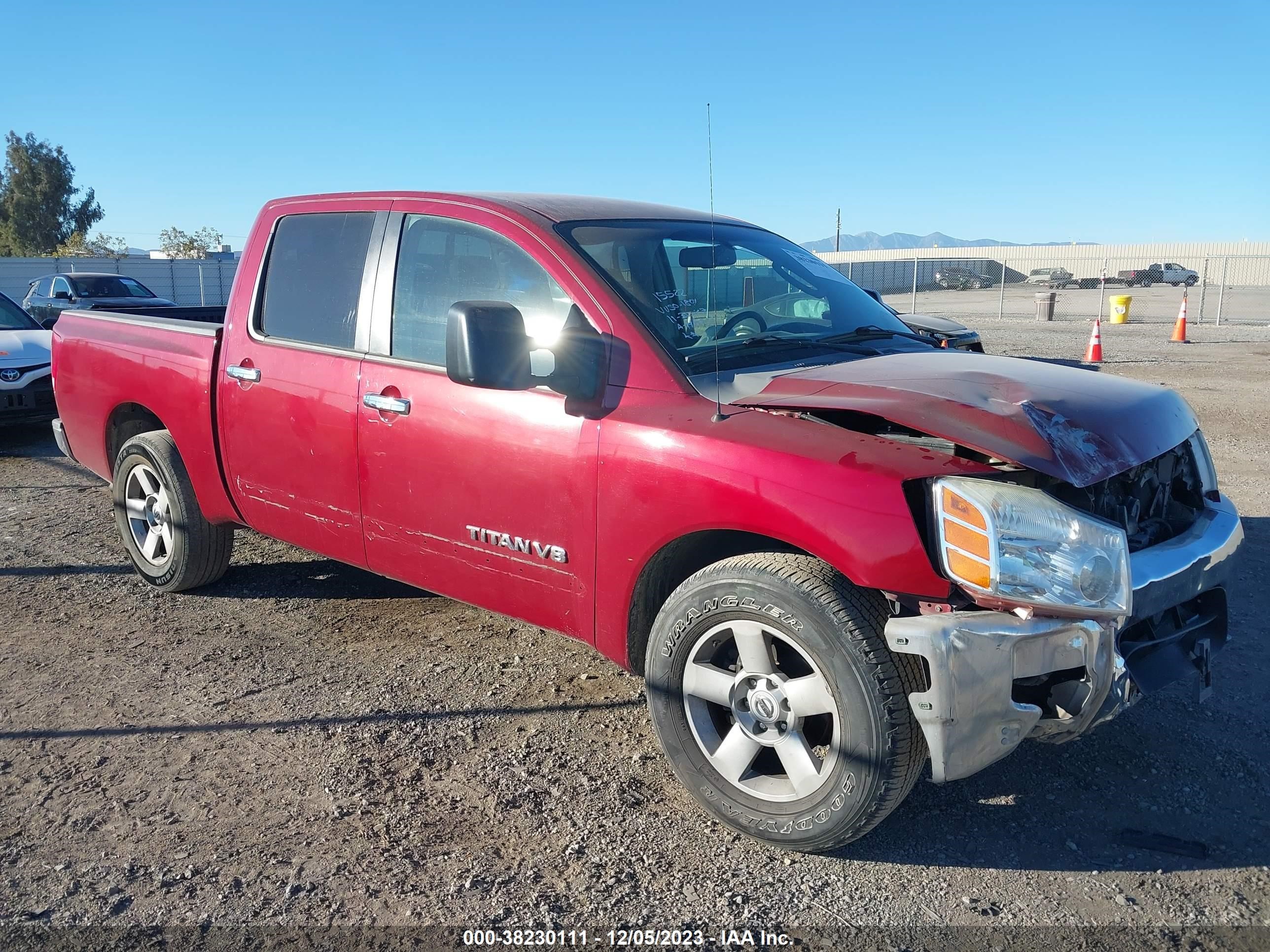 nissan titan 2006 1n6aa07a06n508705