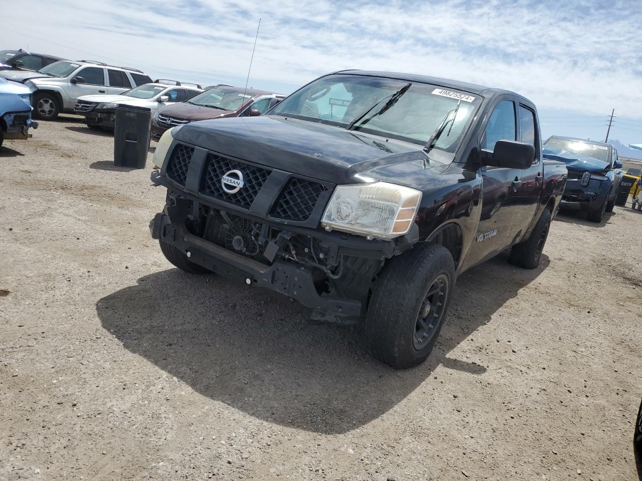 nissan titan 2007 1n6aa07a17n222654