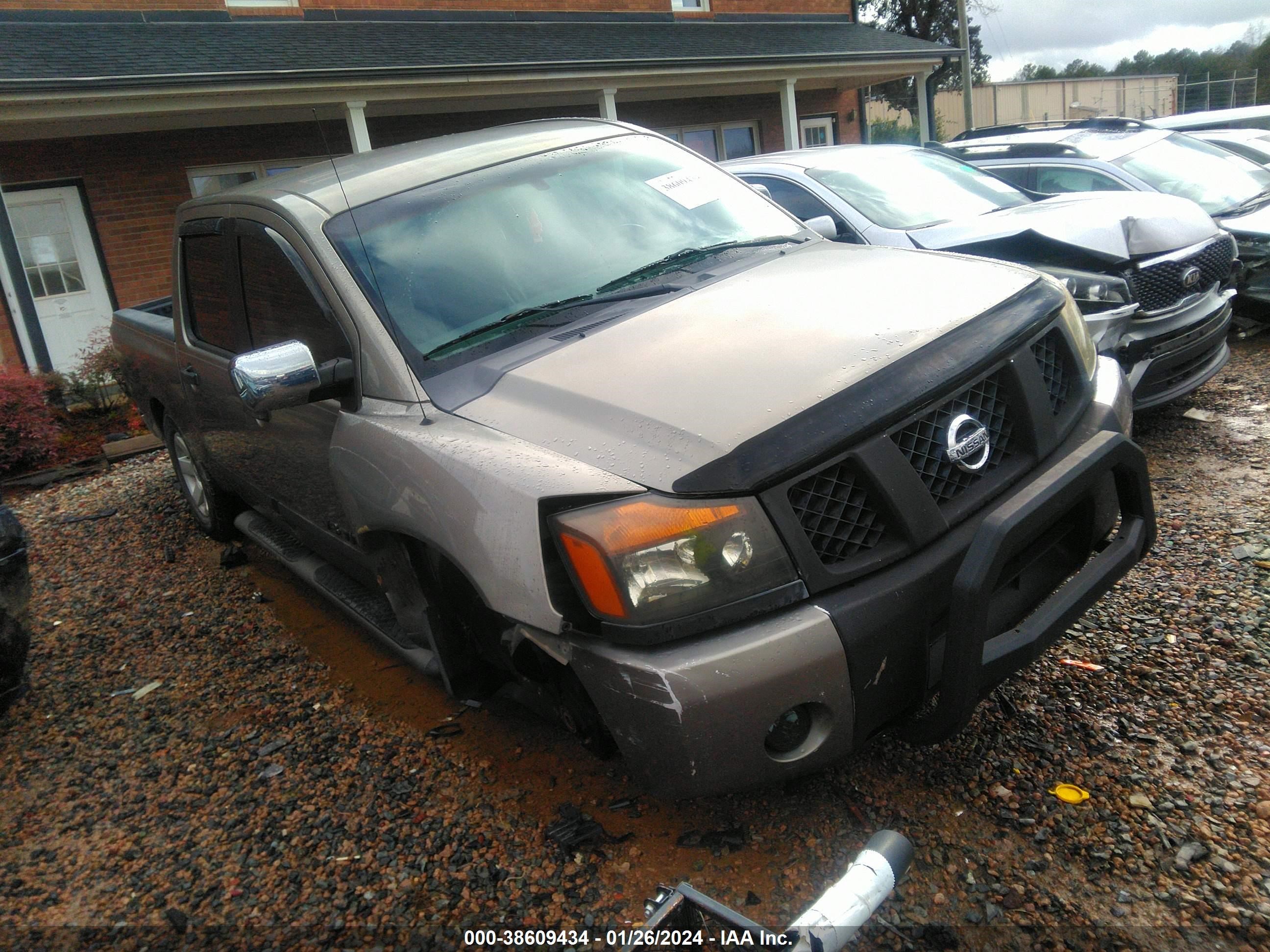 nissan titan 2007 1n6aa07a27n243450