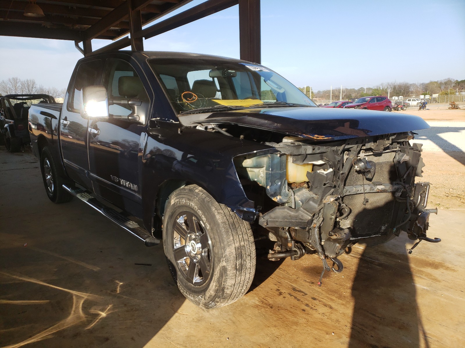 nissan titan xe 2007 1n6aa07a27n243657