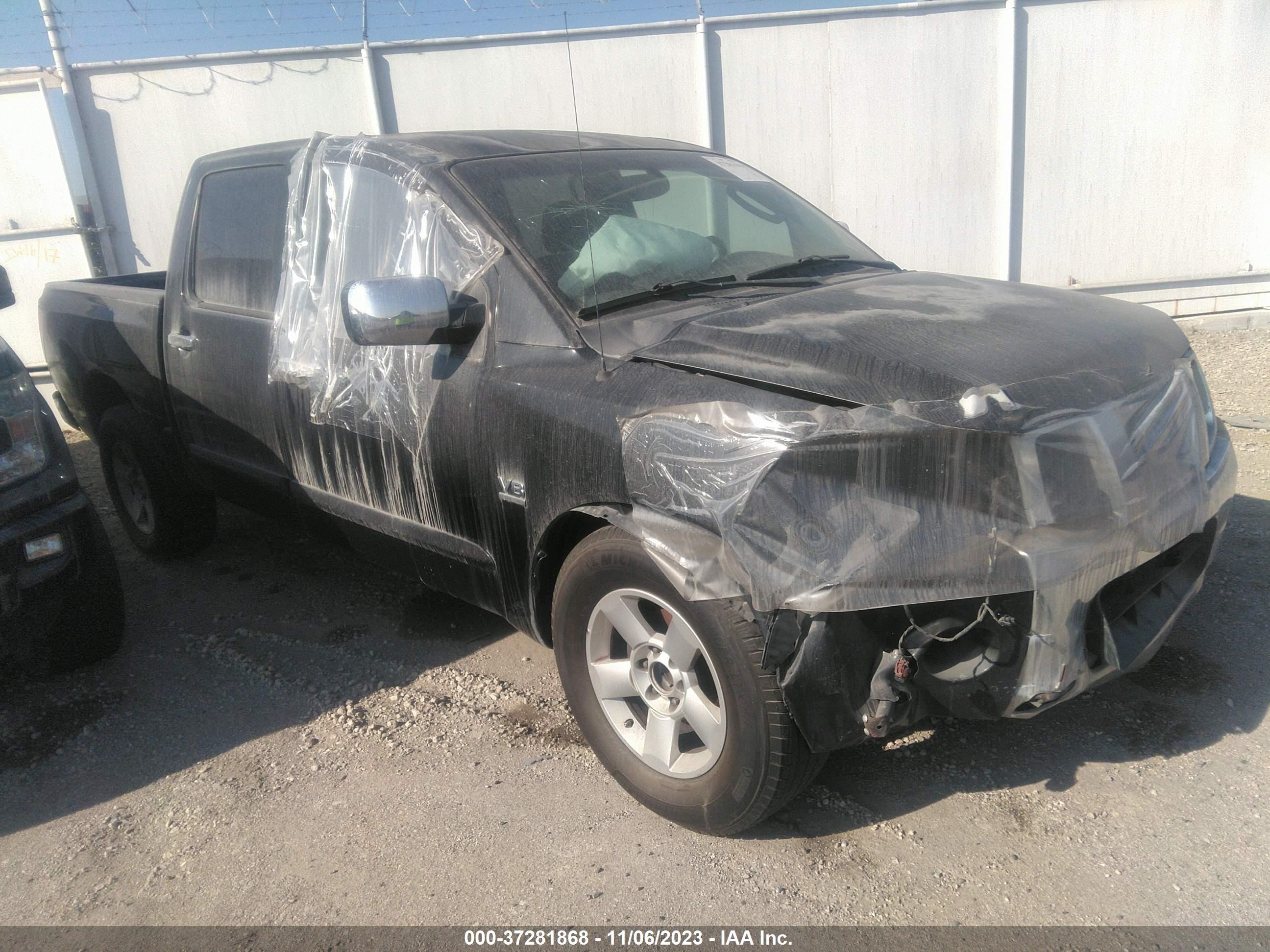 nissan titan 2004 1n6aa07a34n541873