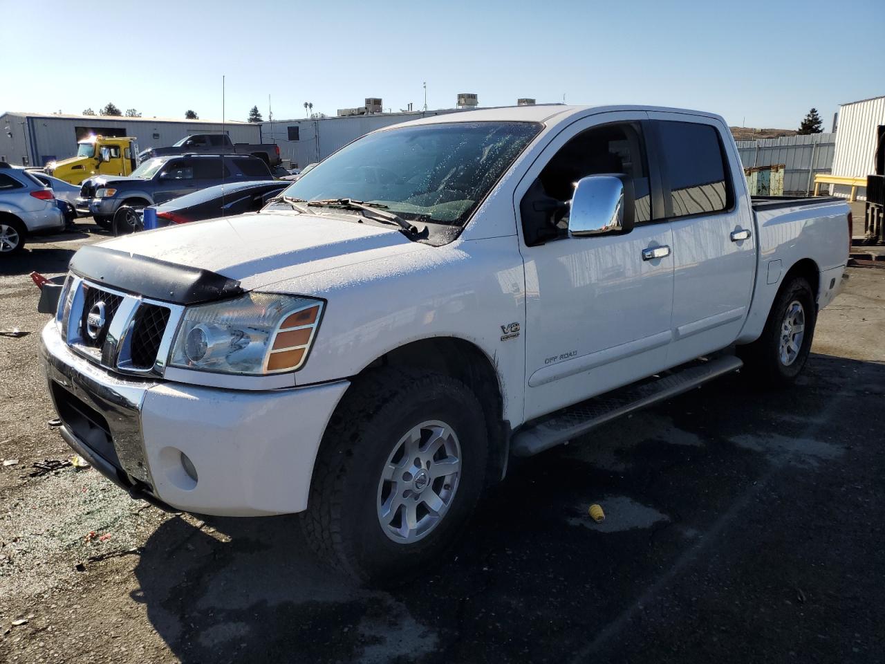 nissan titan 2004 1n6aa07a74n580711