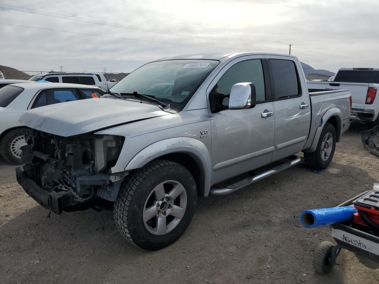 nissan titan 2004 1n6aa07ax4n592383