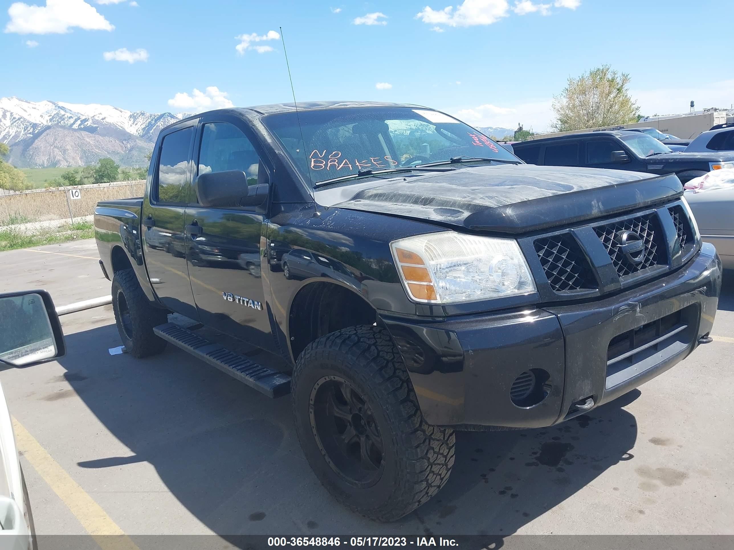 nissan titan 2007 1n6aa07b07n202422