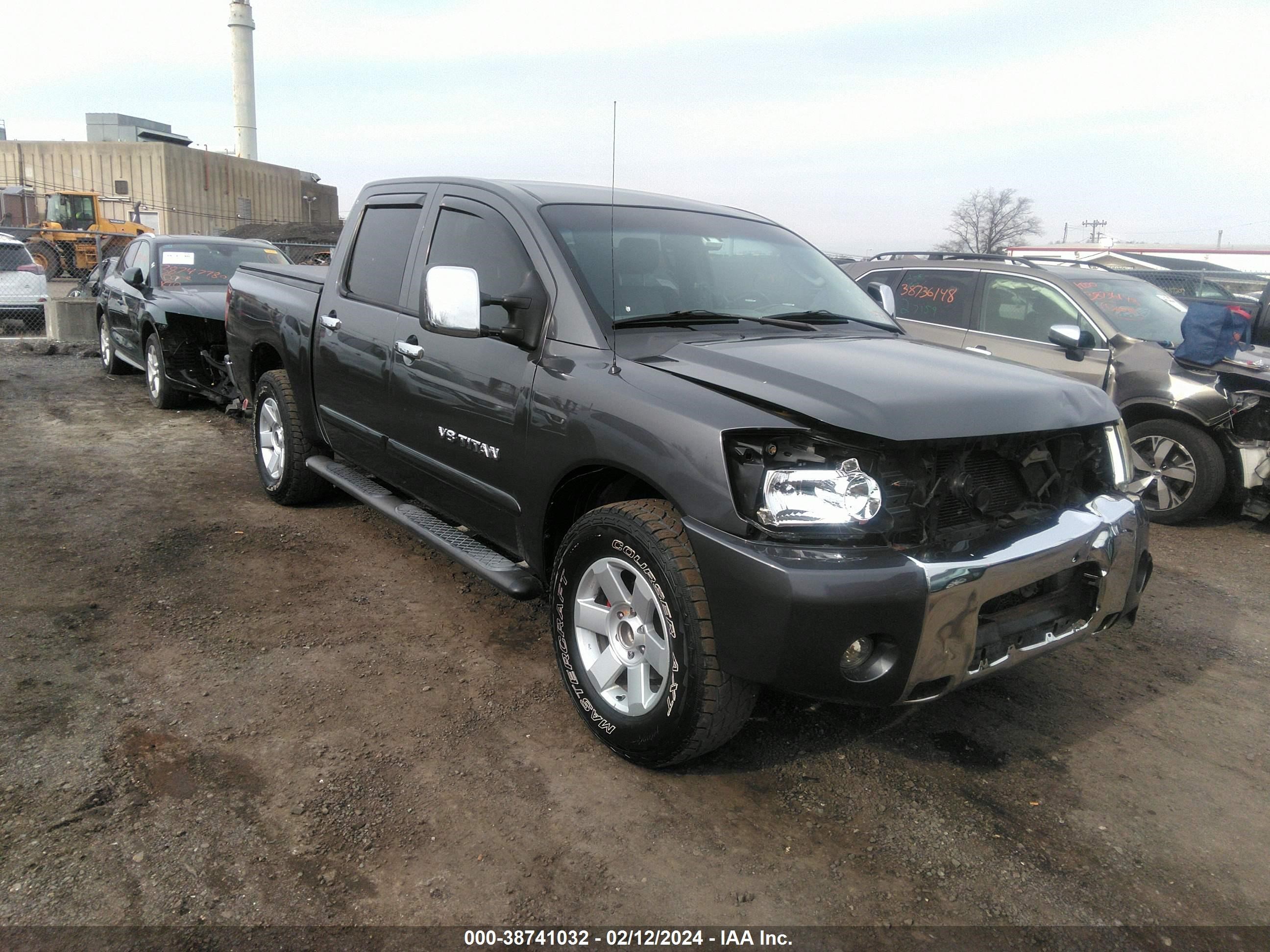 nissan titan 2005 1n6aa07b25n521804