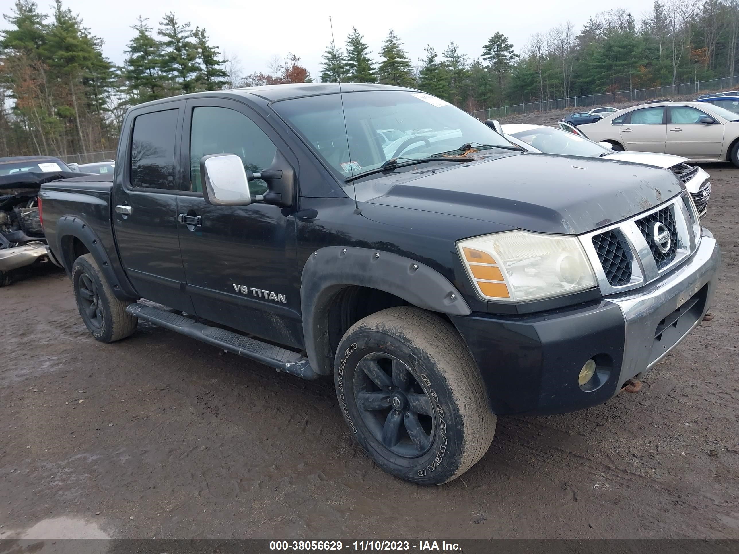 nissan titan 2006 1n6aa07b26n539608