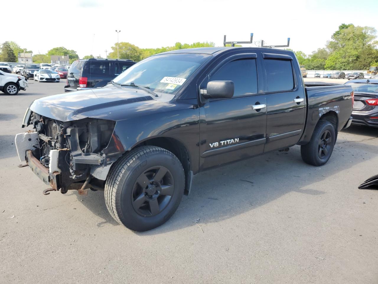 nissan titan 2007 1n6aa07b57n216137