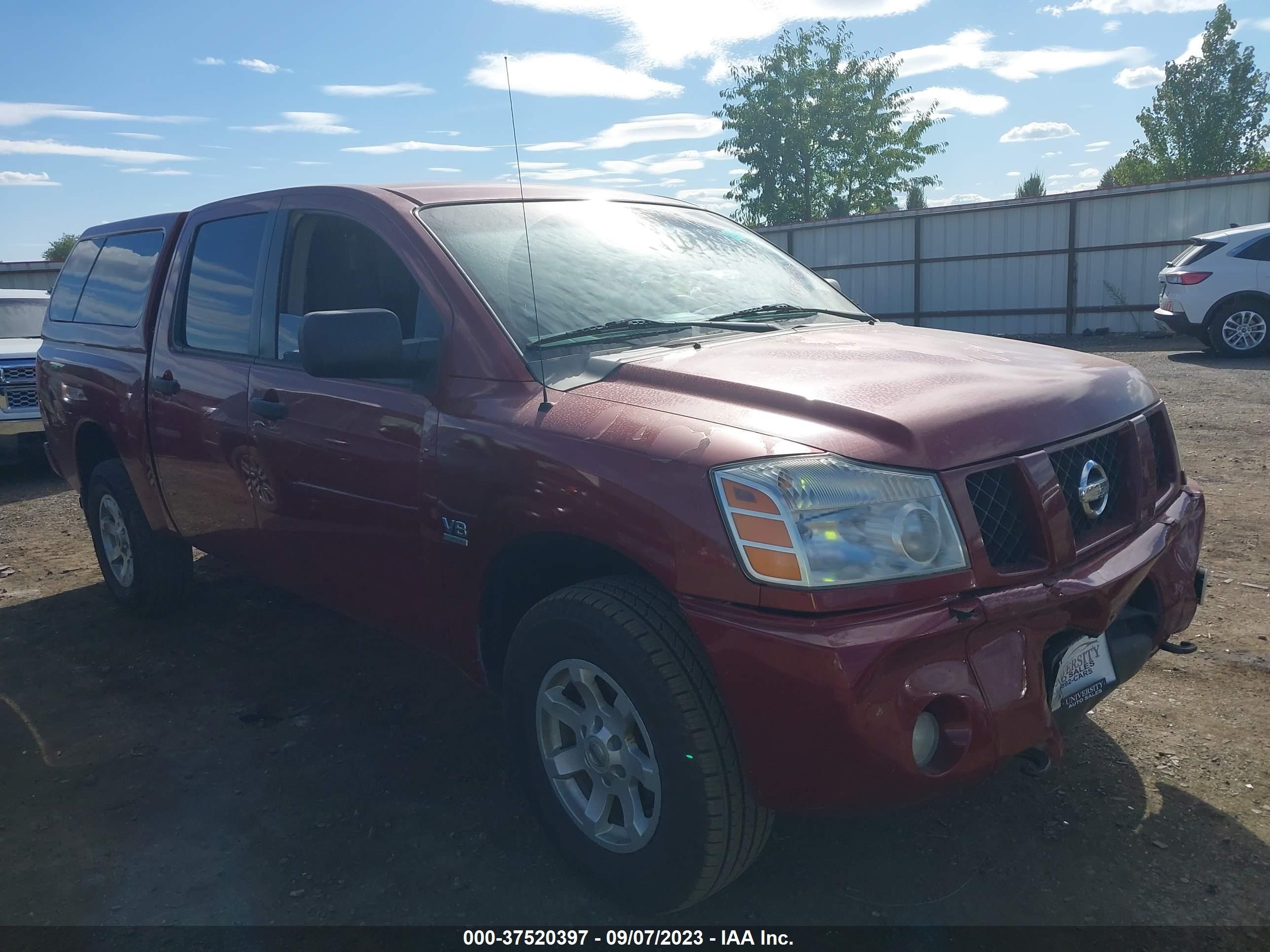 nissan titan 2004 1n6aa07b64n533985