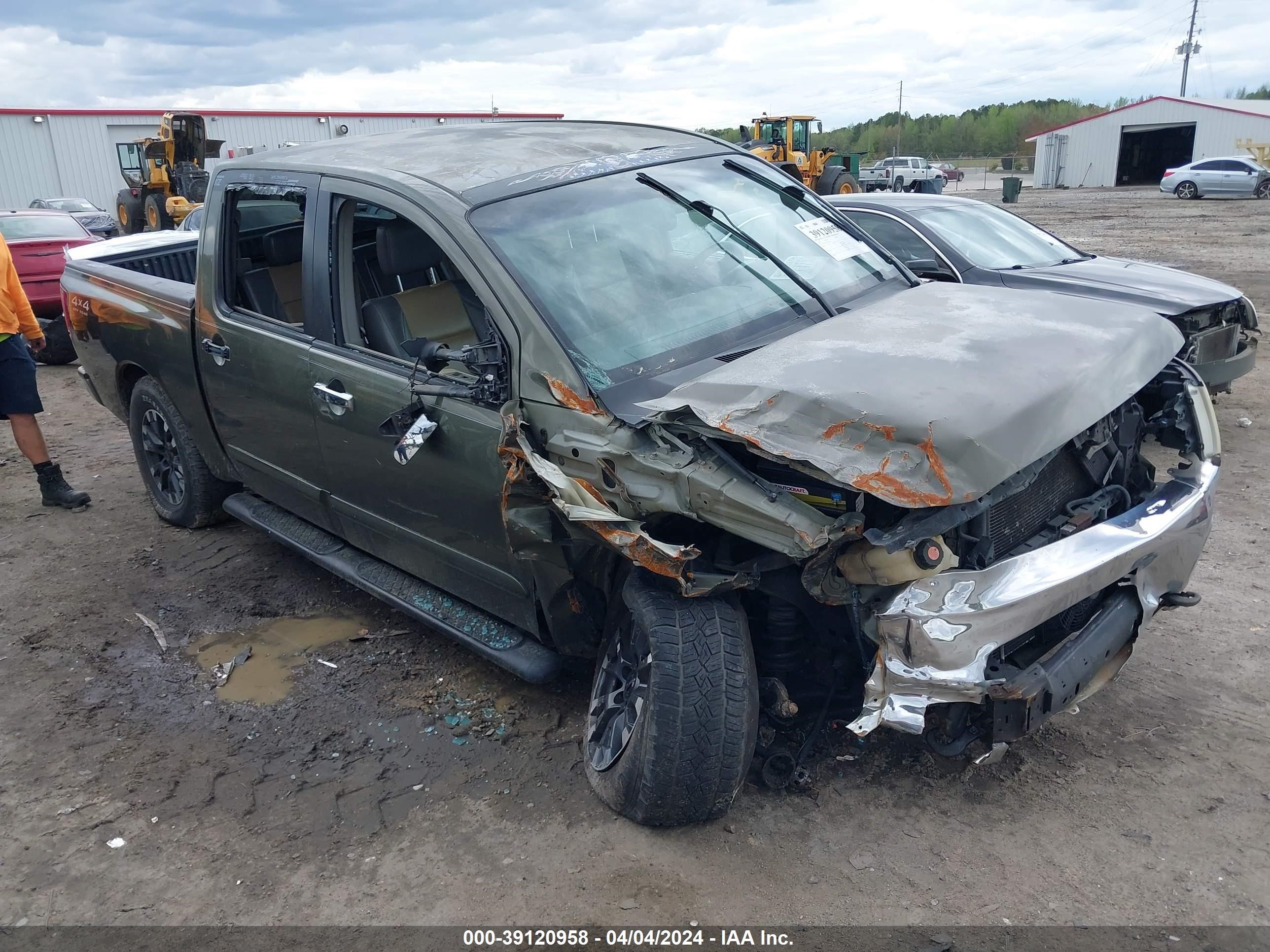 nissan titan 2004 1n6aa07b74n510067