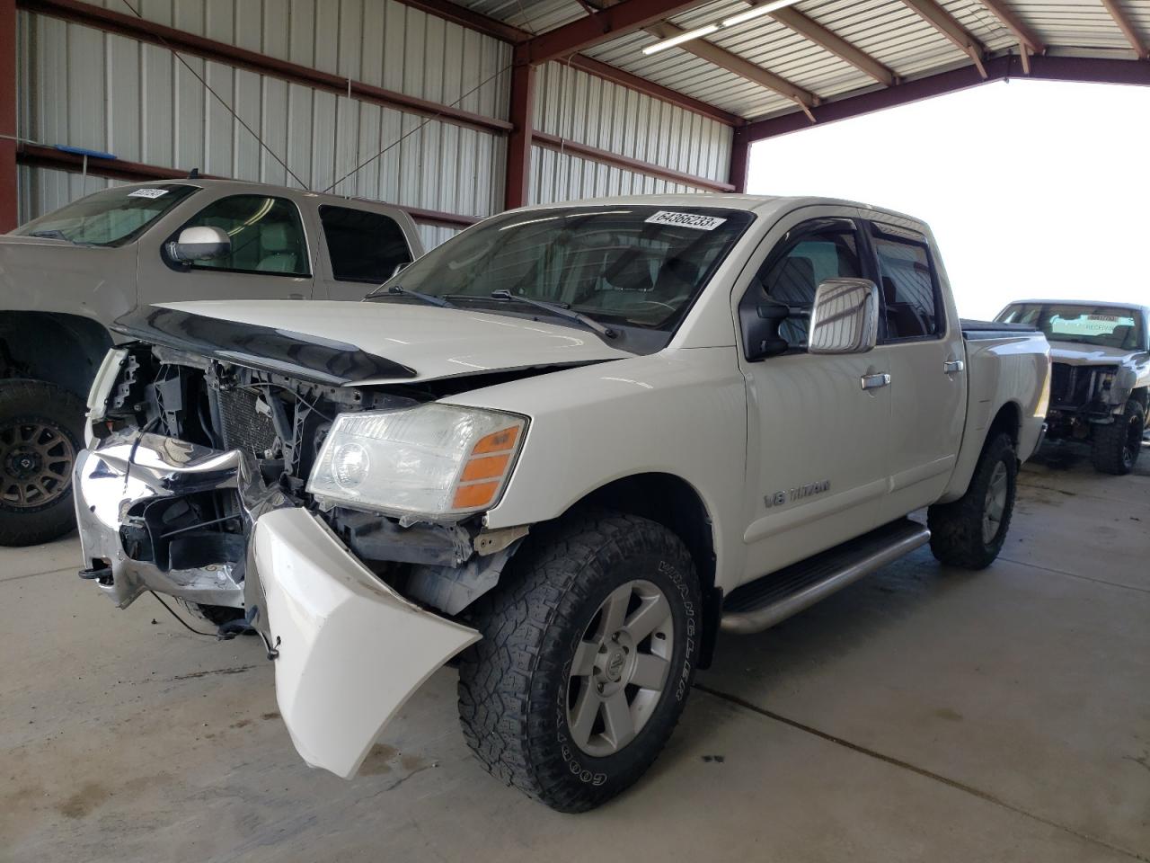 nissan titan 2005 1n6aa07b75n517649