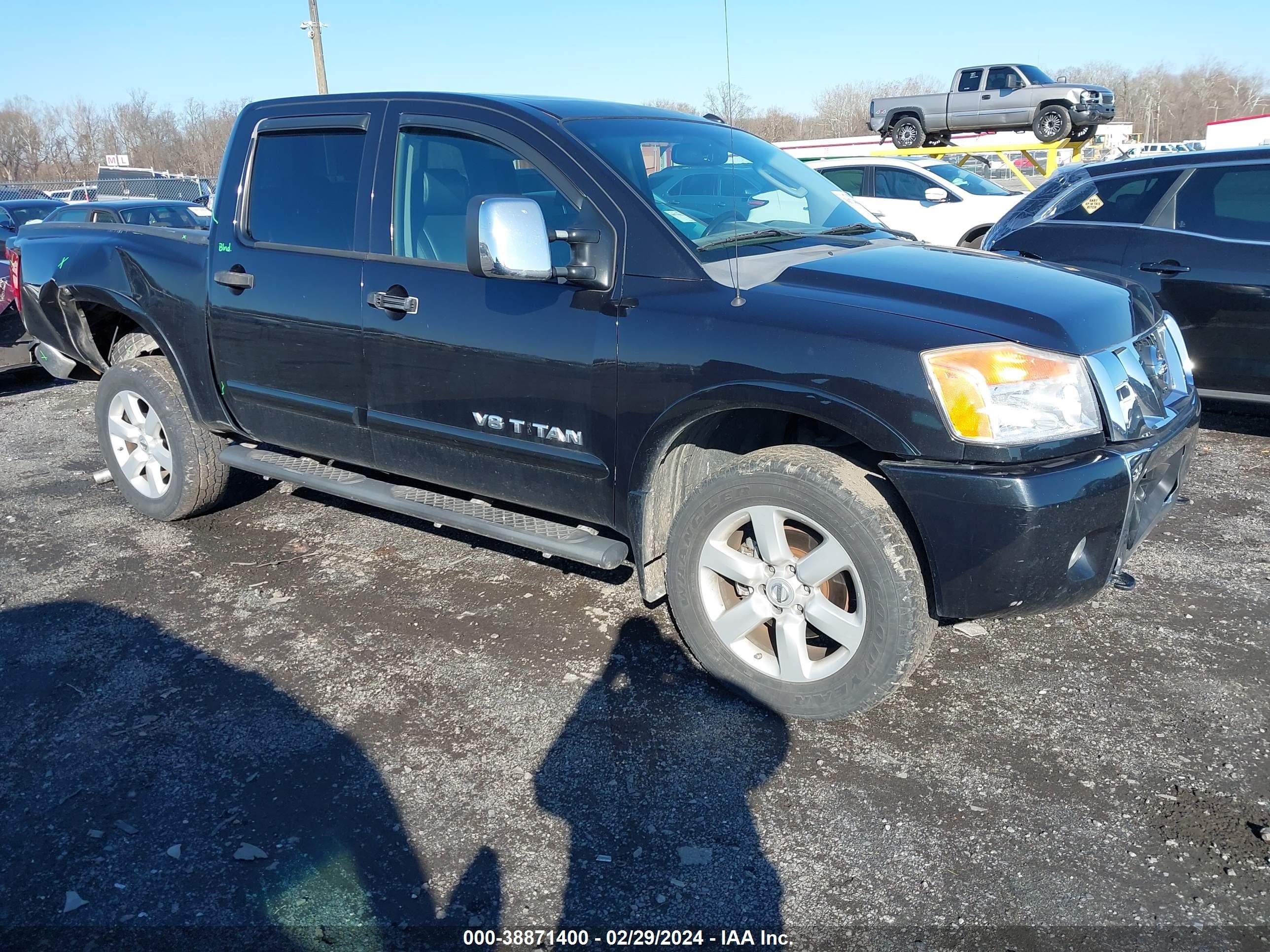 nissan titan 2008 1n6aa07c48n339440