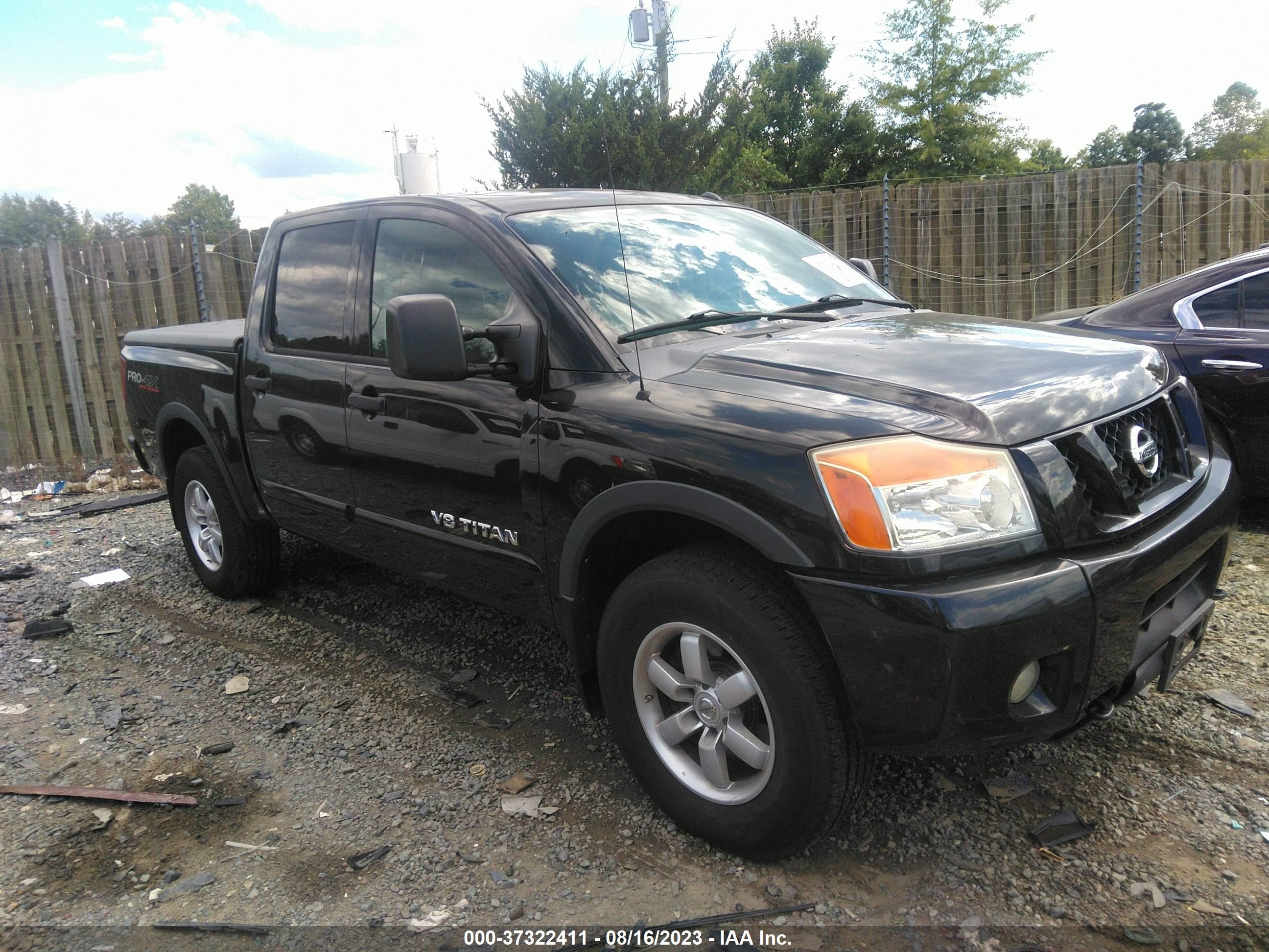 nissan titan 2009 1n6aa07c79n301931