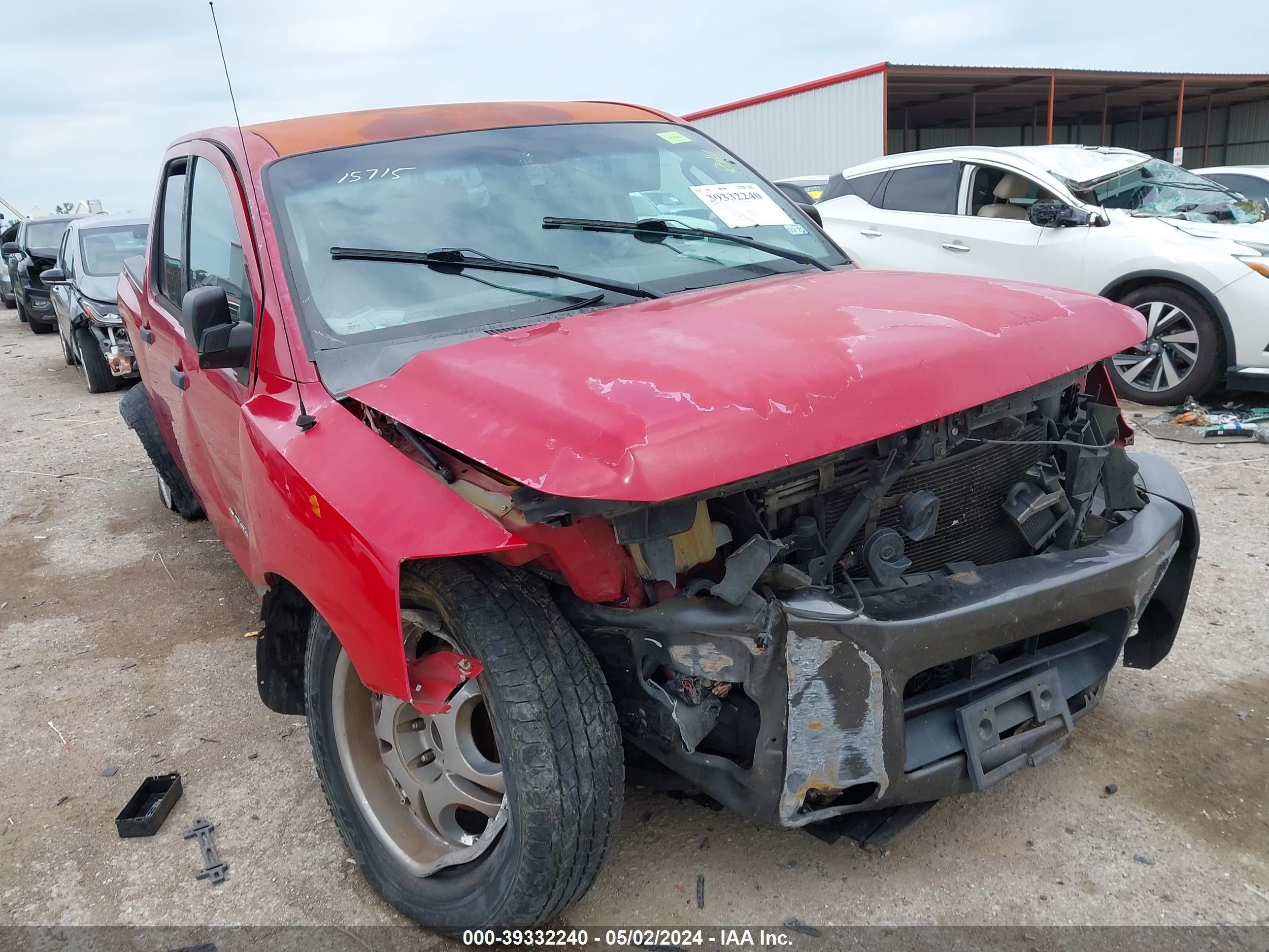 nissan titan 2008 1n6aa07d58n326866