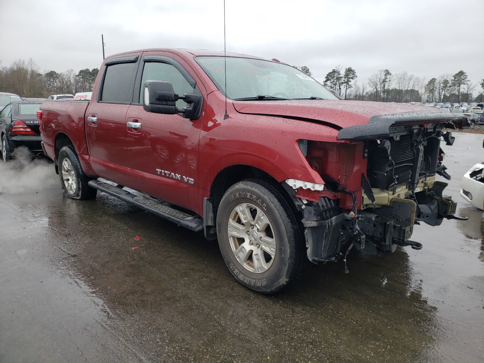 nissan titan sv 2018 1n6aa1e59jn541805