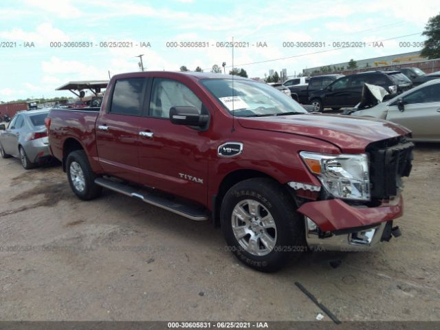 nissan titan 2017 1n6aa1e5xhn567825