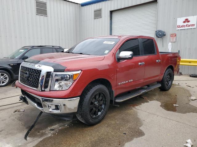 nissan titan sv 2018 1n6aa1e60jn504862