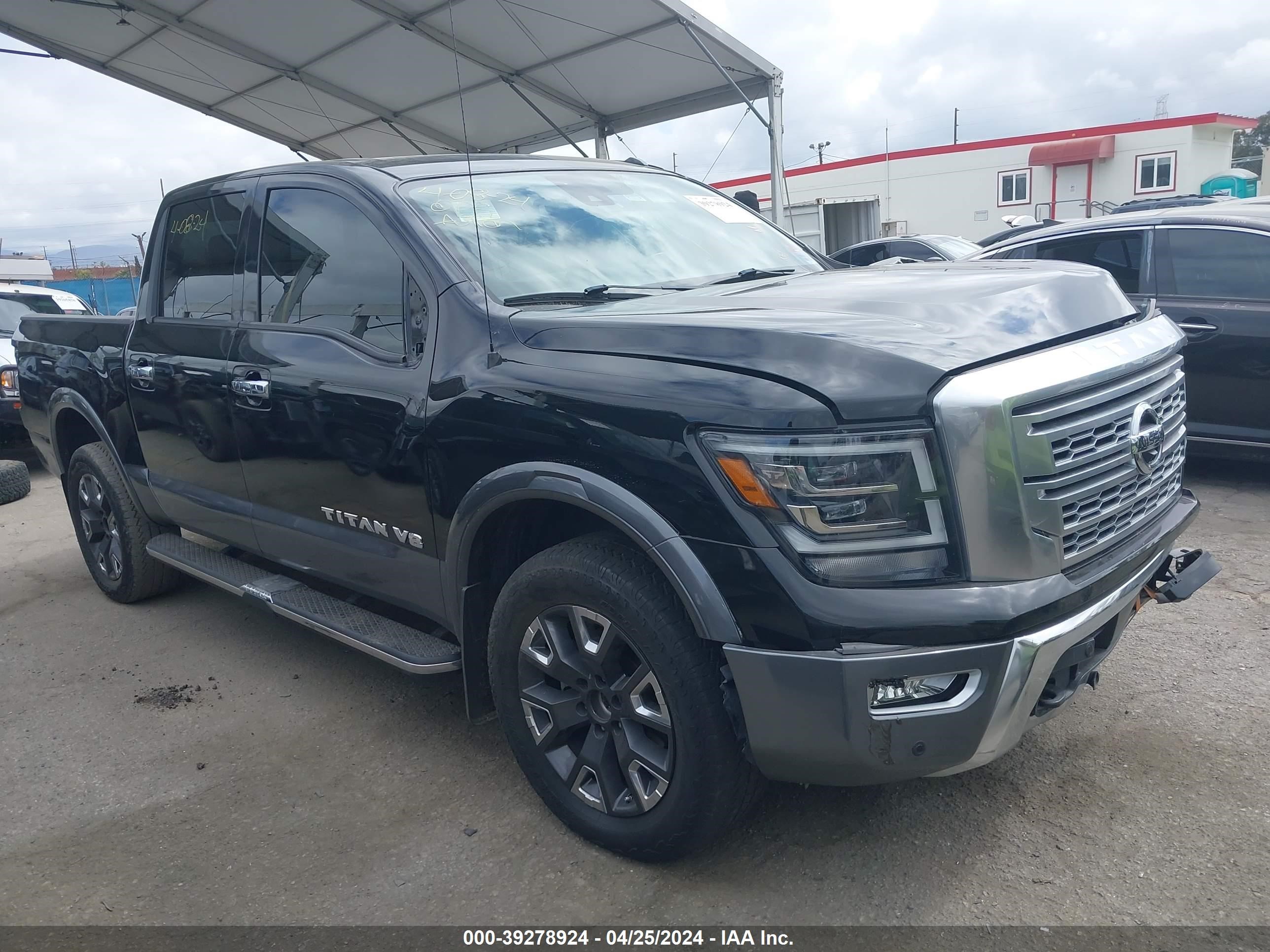 nissan titan 2020 1n6aa1ed8ln500494