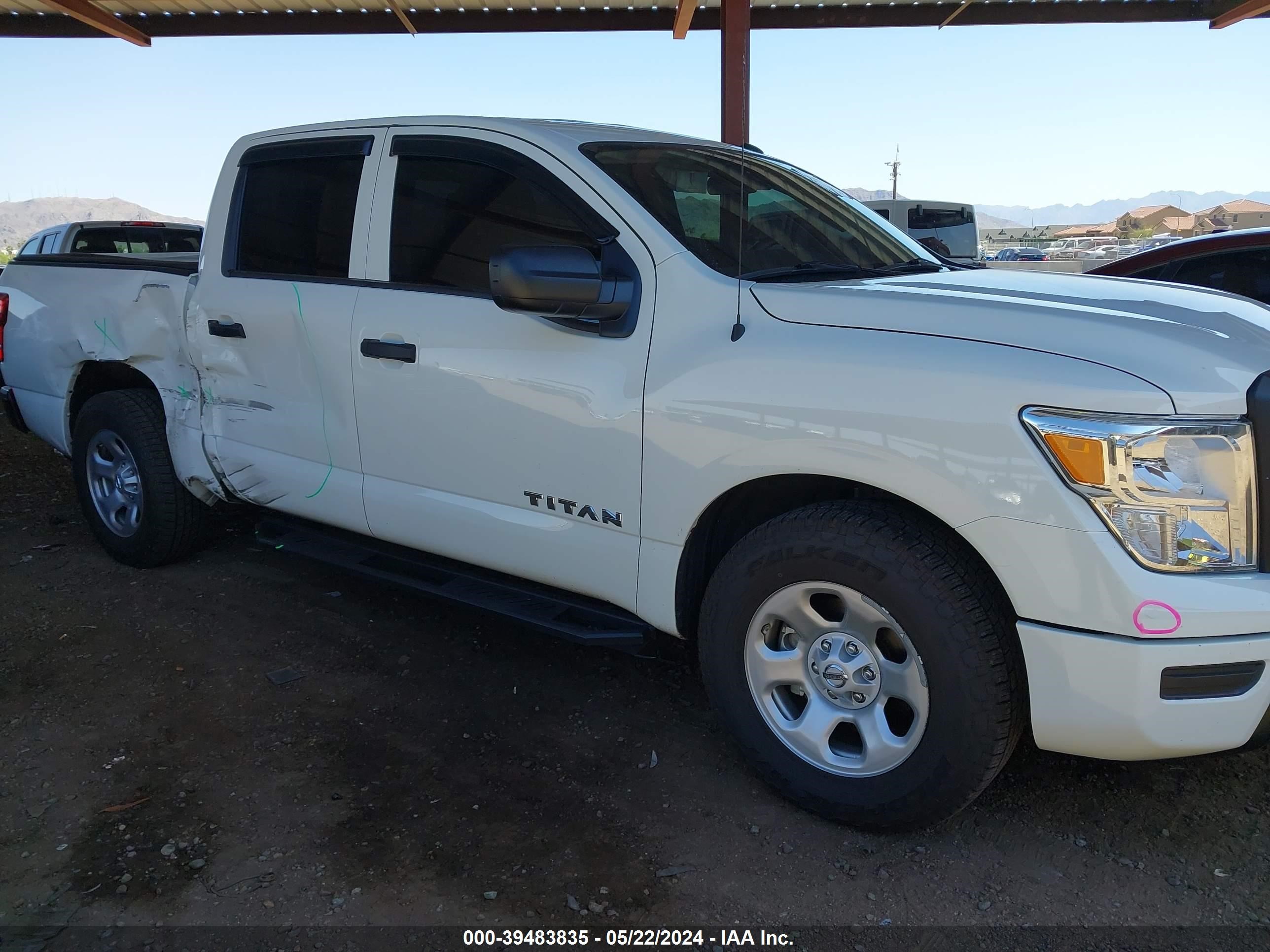 nissan titan 2021 1n6aa1eexmn519414