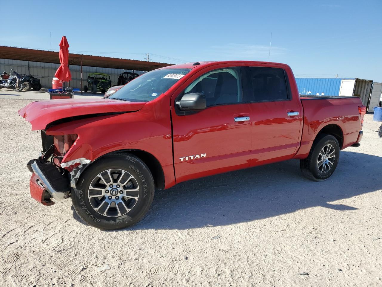 nissan titan 2021 1n6aa1ef9mn523544