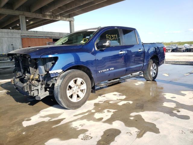 nissan titan s 2019 1n6aa1ek4kn506290