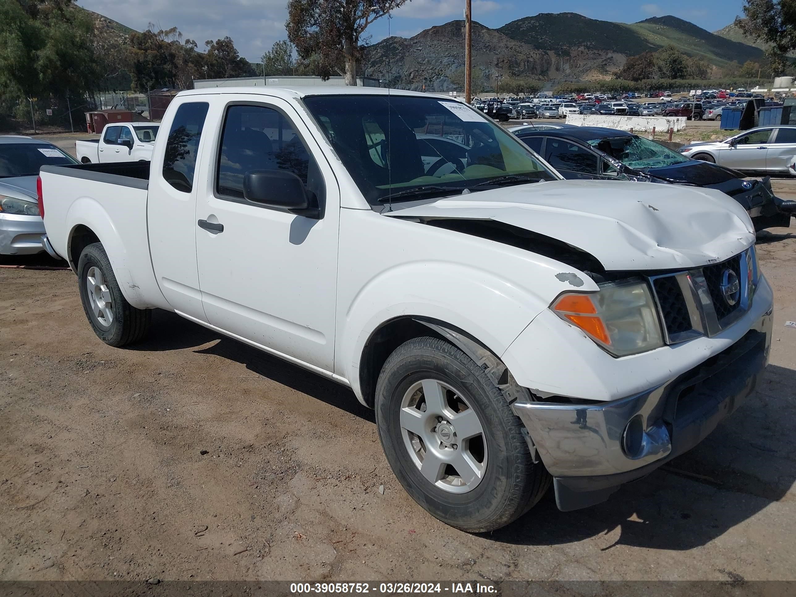 nissan navara (frontier) 2006 1n6ad06u16c450280