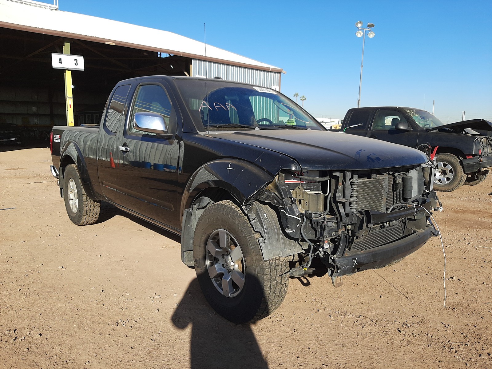 nissan frontier k 2006 1n6ad06u36c418981