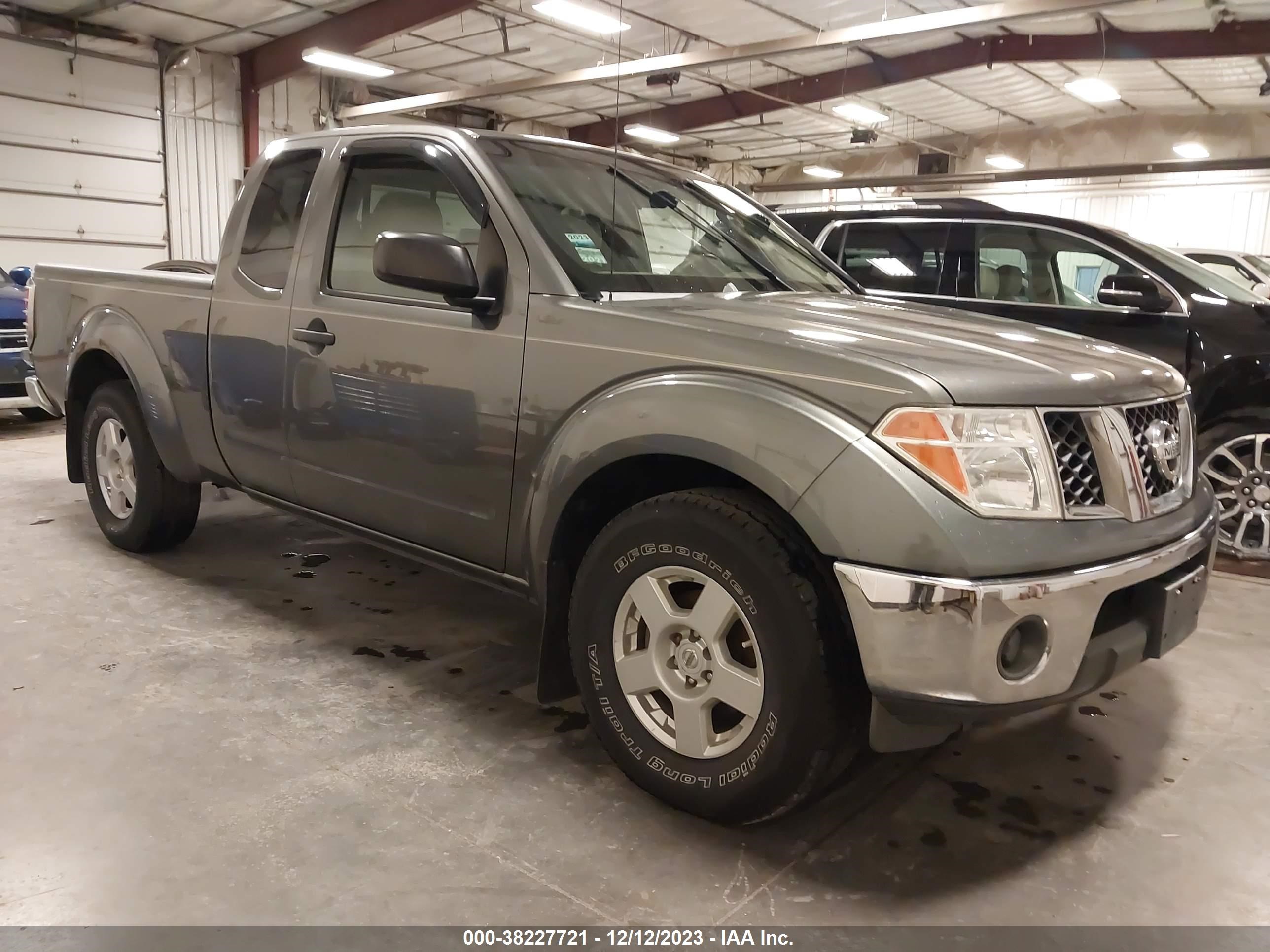 nissan navara (frontier) 2007 1n6ad06ux7c407509